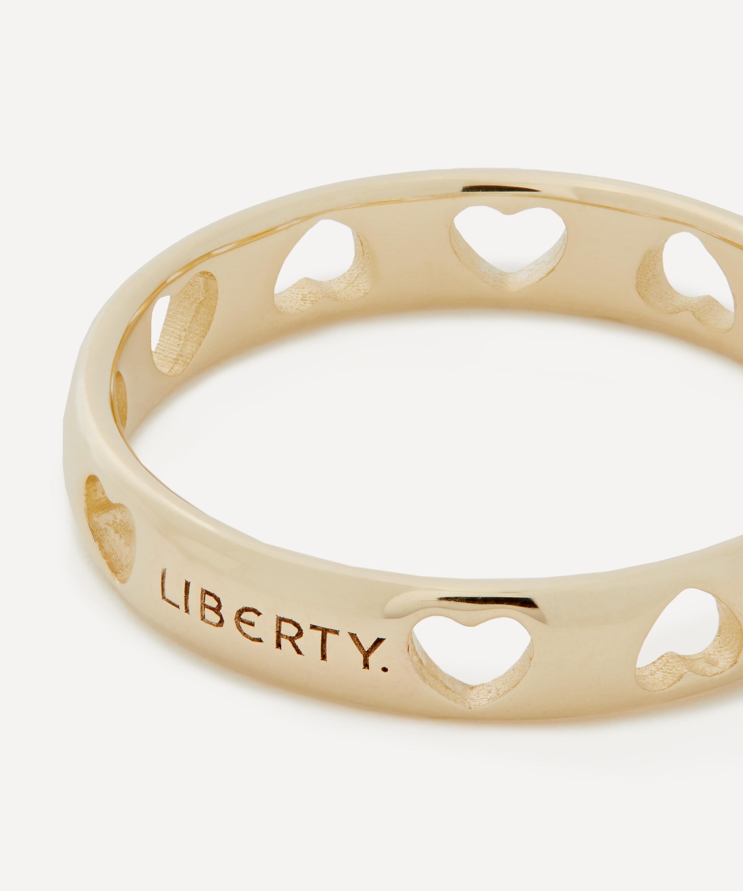 Liberty - 9ct Gold Spring Love Band Ring image number 3