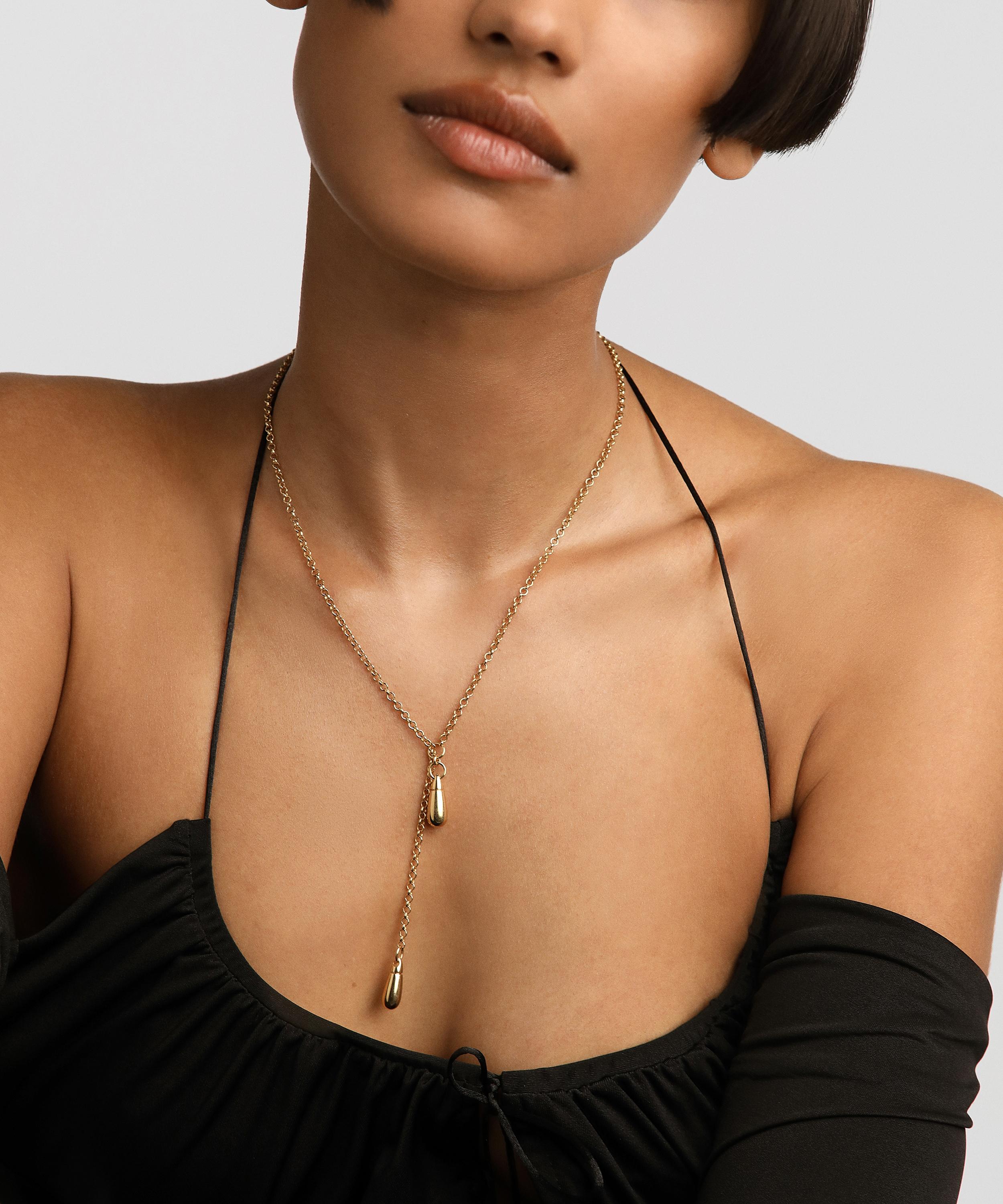 PDPAOLA - 18ct Gold-Plated Tango Chain Necklace image number 1