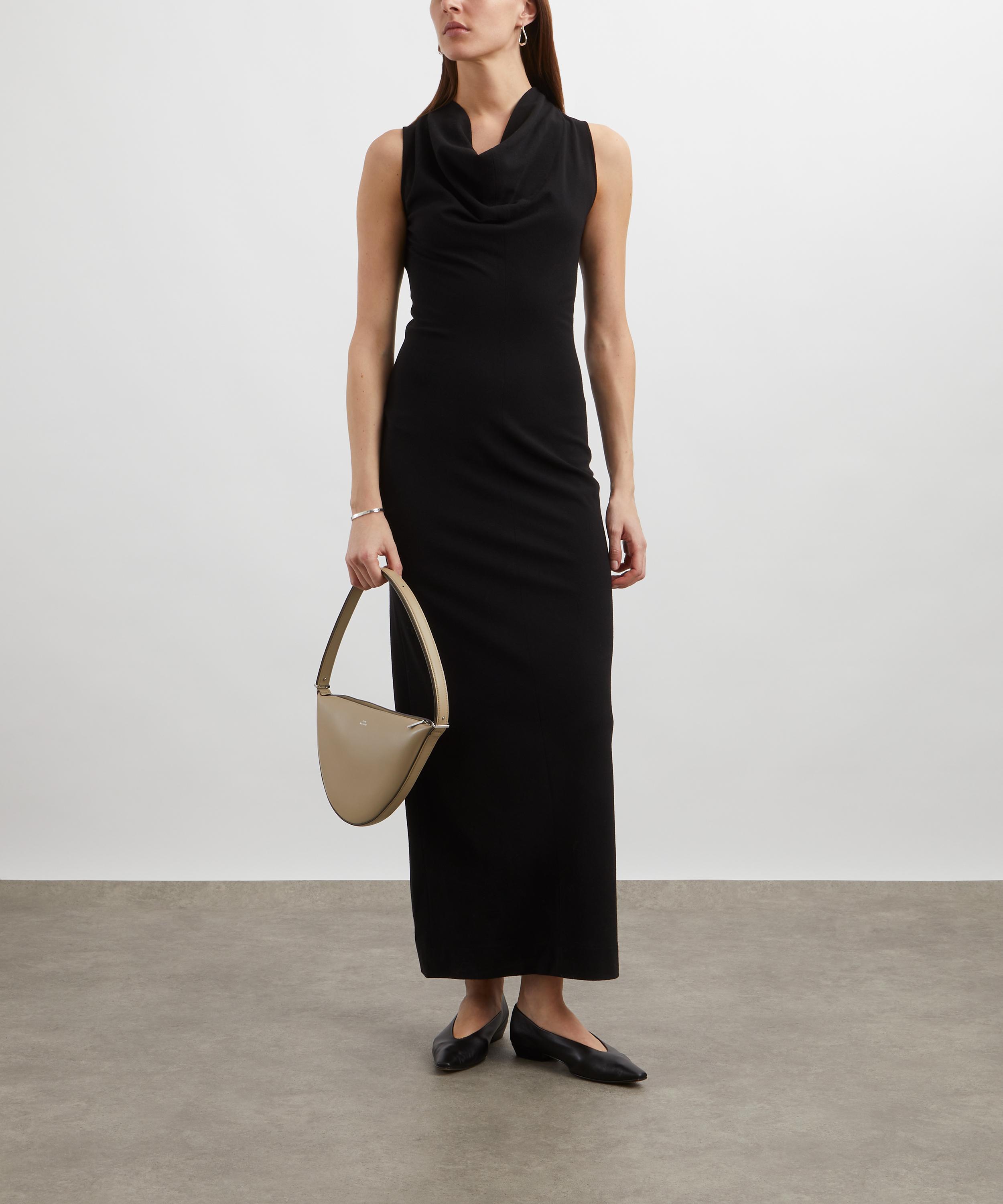 Toteme - Black Cowl-Neck Dress image number 1