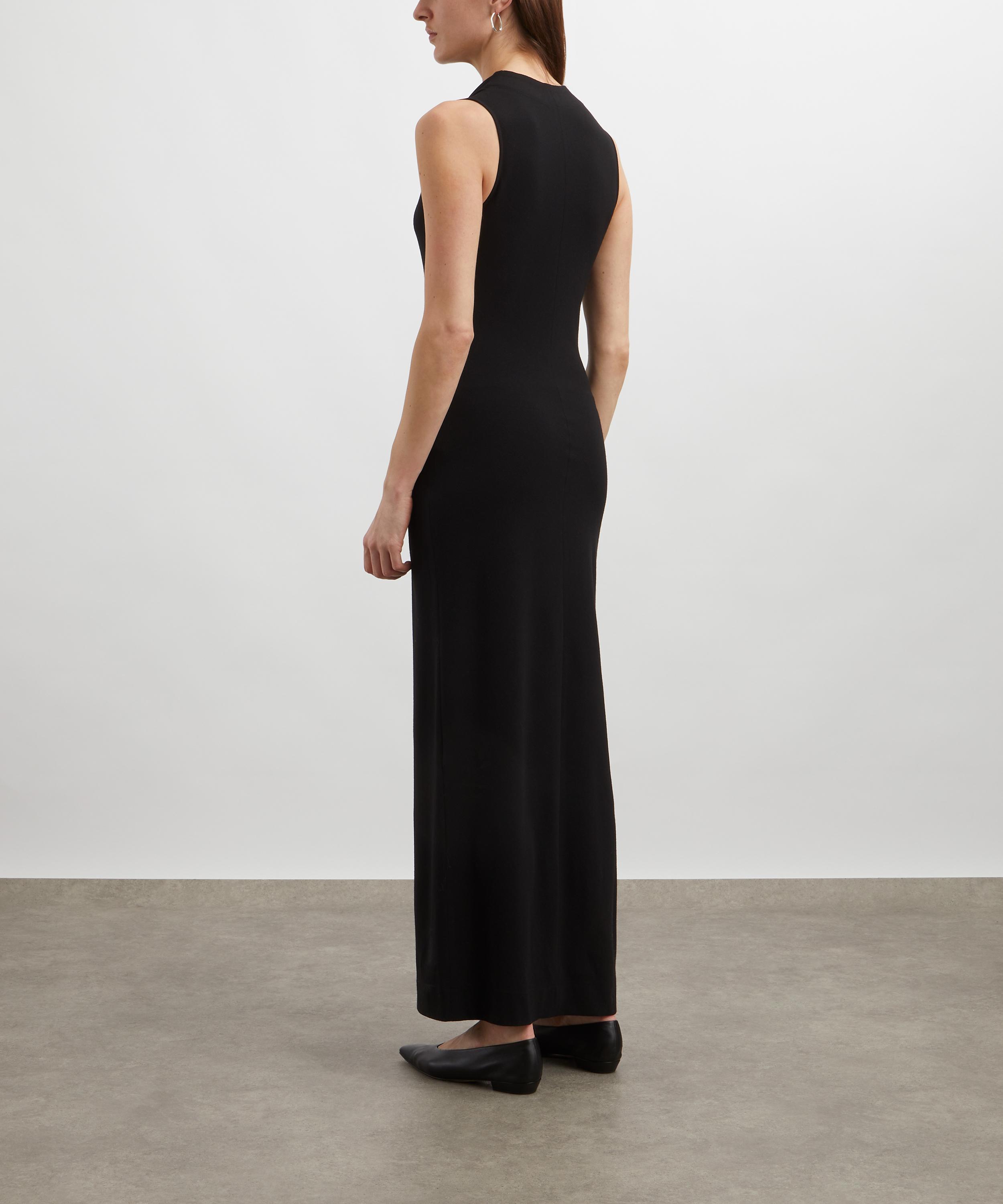 Toteme - Black Cowl-Neck Dress image number 3