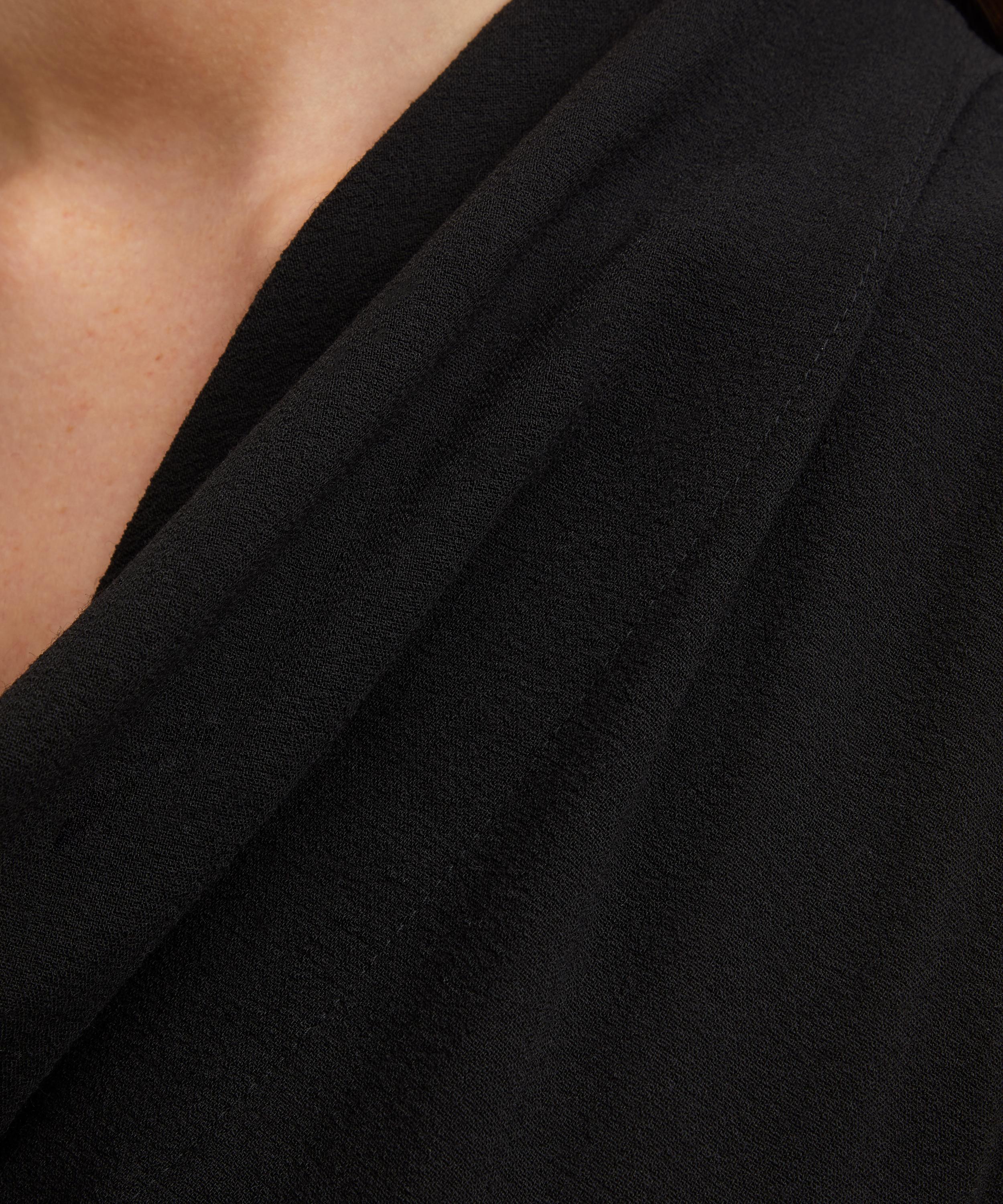 Toteme - Black Cowl-Neck Dress image number 4