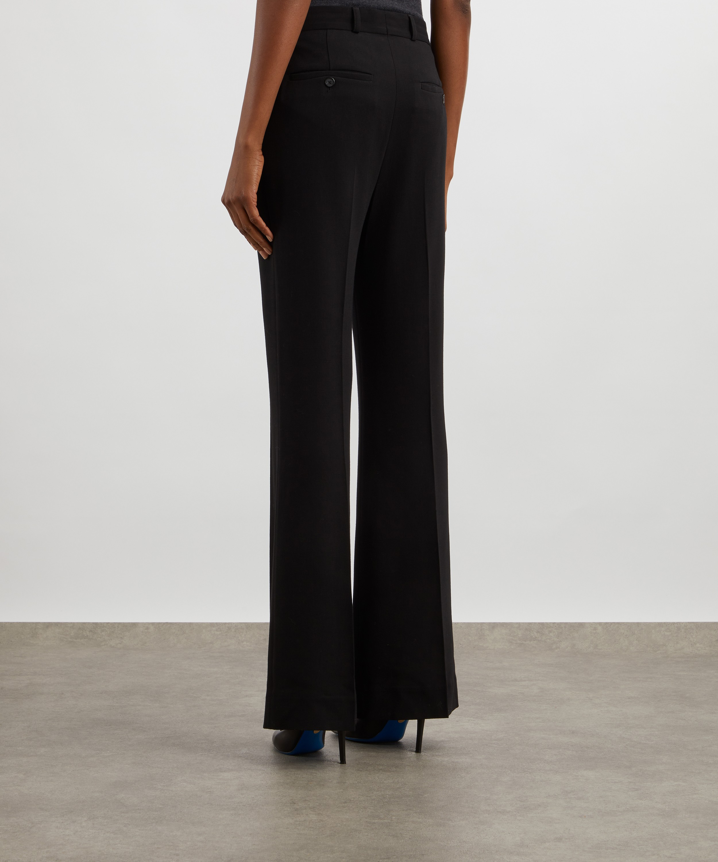 Toteme - Flared Evening Trousers image number 3