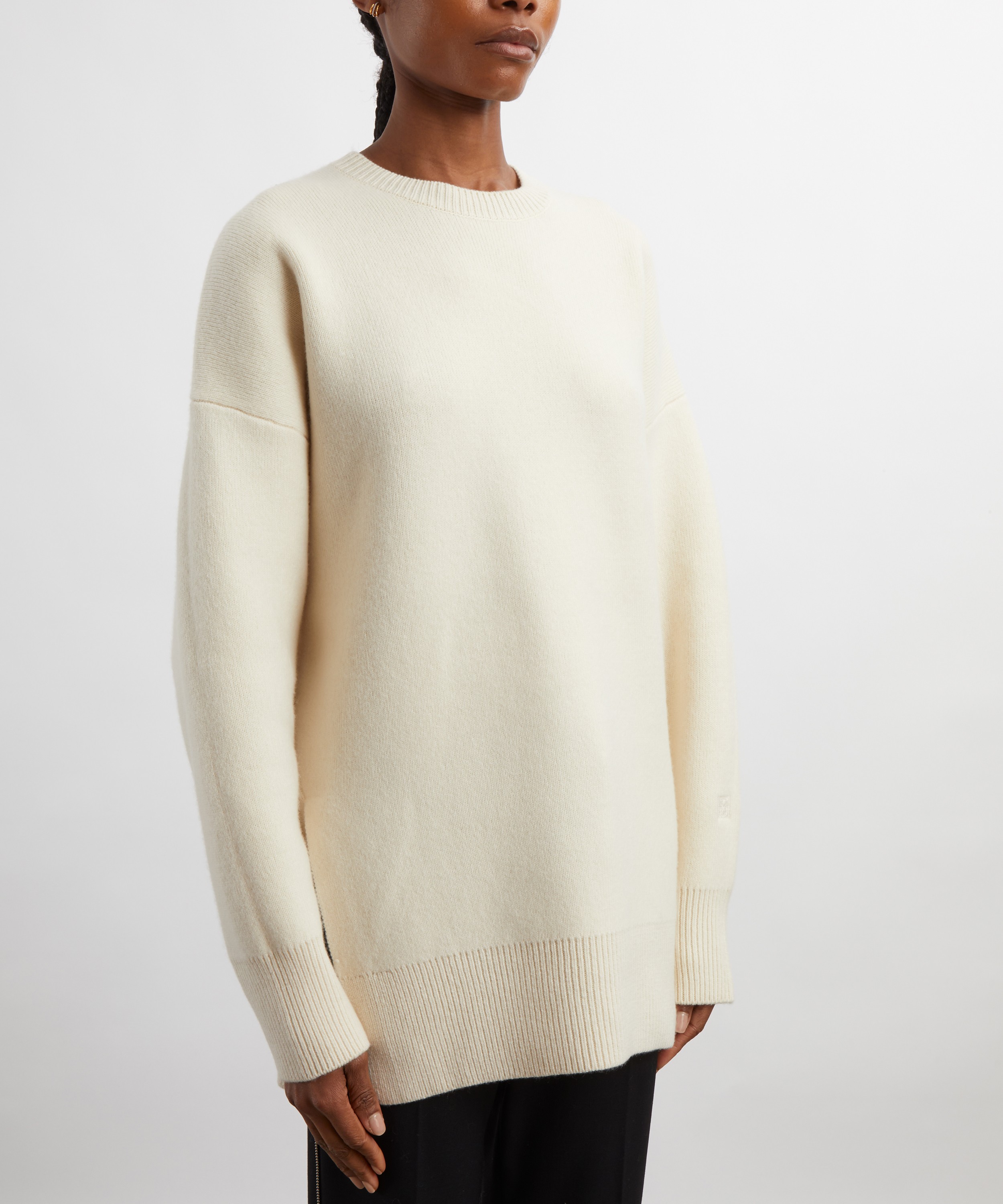 Toteme - Double-Knit Pullover Jumper image number 2