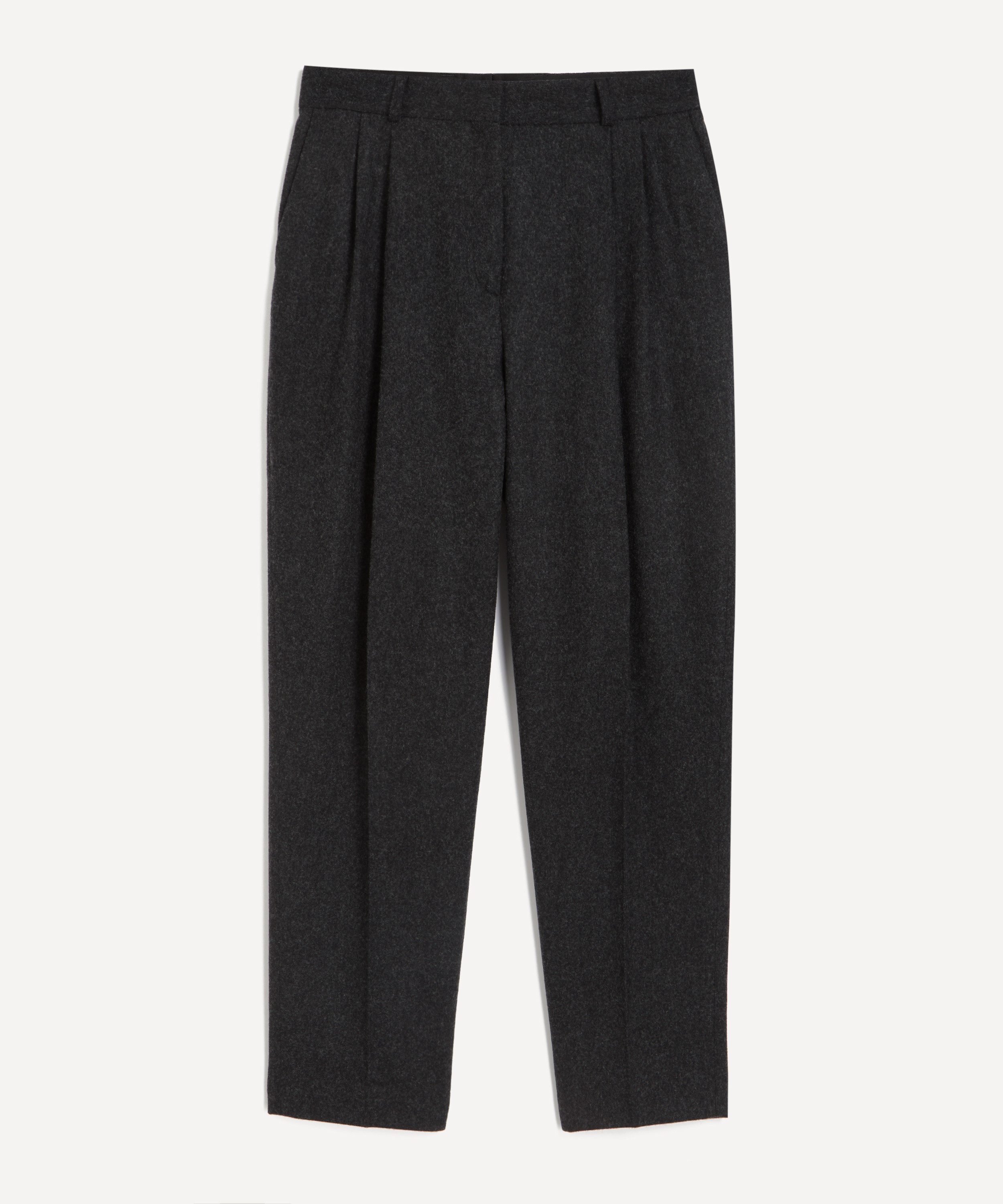 Toteme - Double-Pleated Tailored Trousers image number 0