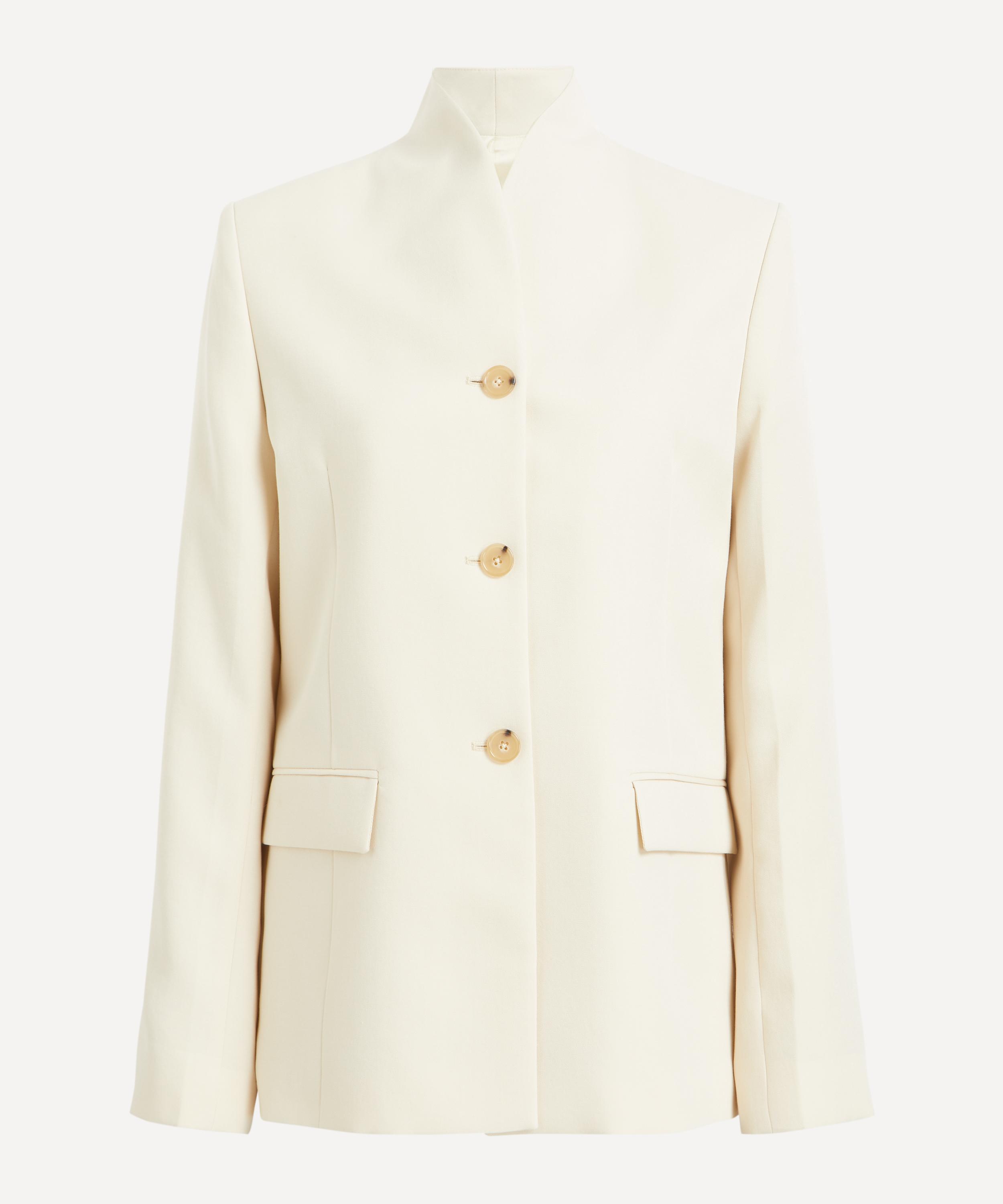 Toteme - Snow Overlay Suit Jacket image number 0