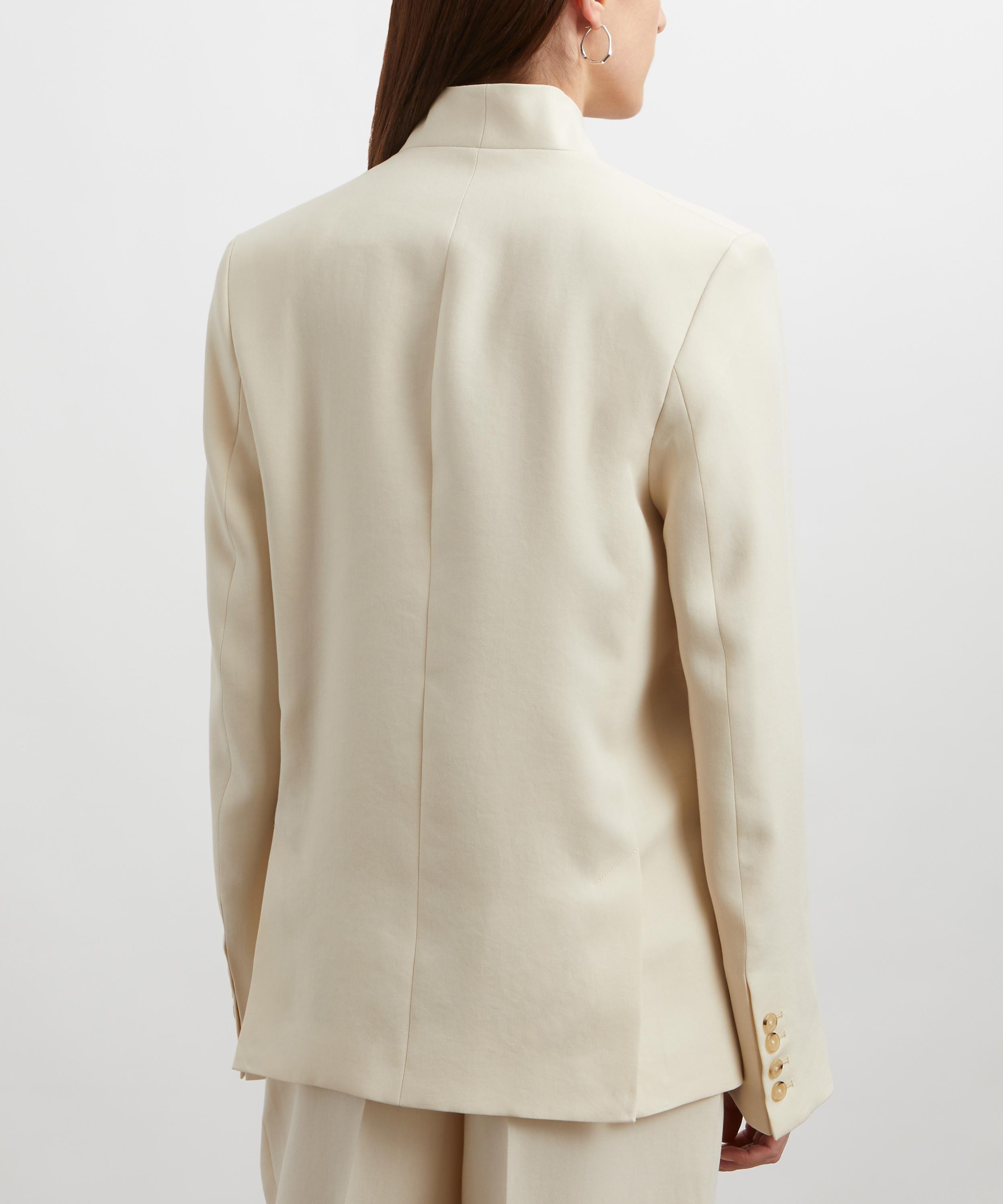 Toteme - Snow Overlay Suit Jacket image number 3