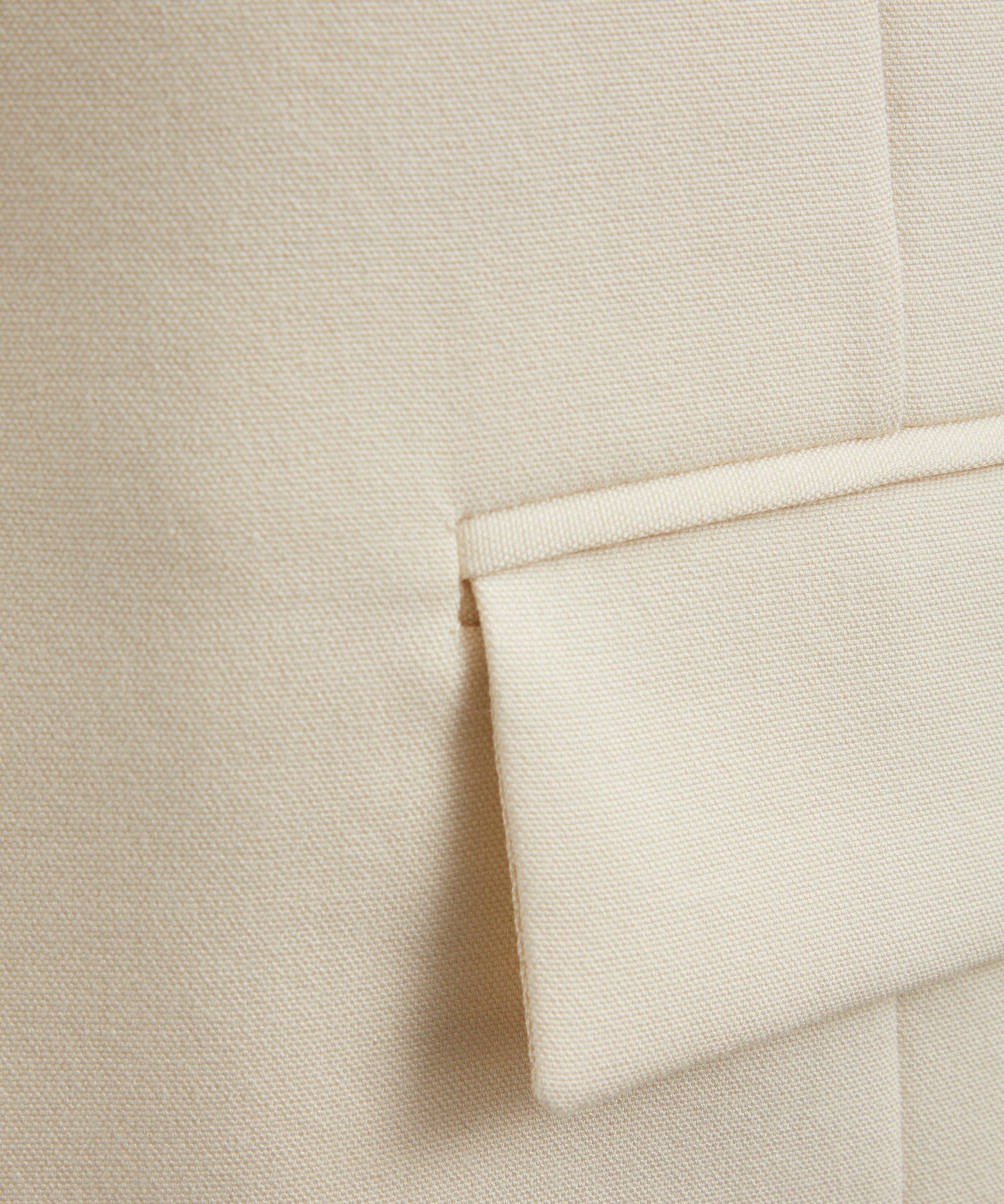 Toteme - Snow Overlay Suit Jacket image number 4
