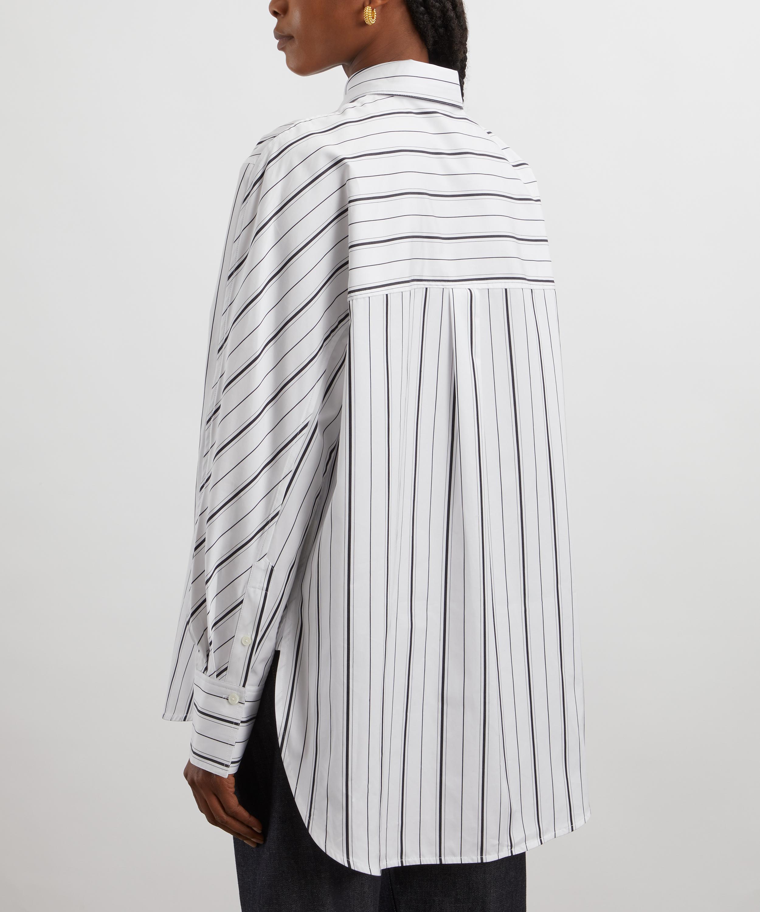 Toteme - Kimono-Sleeve Striped Shirt image number 3