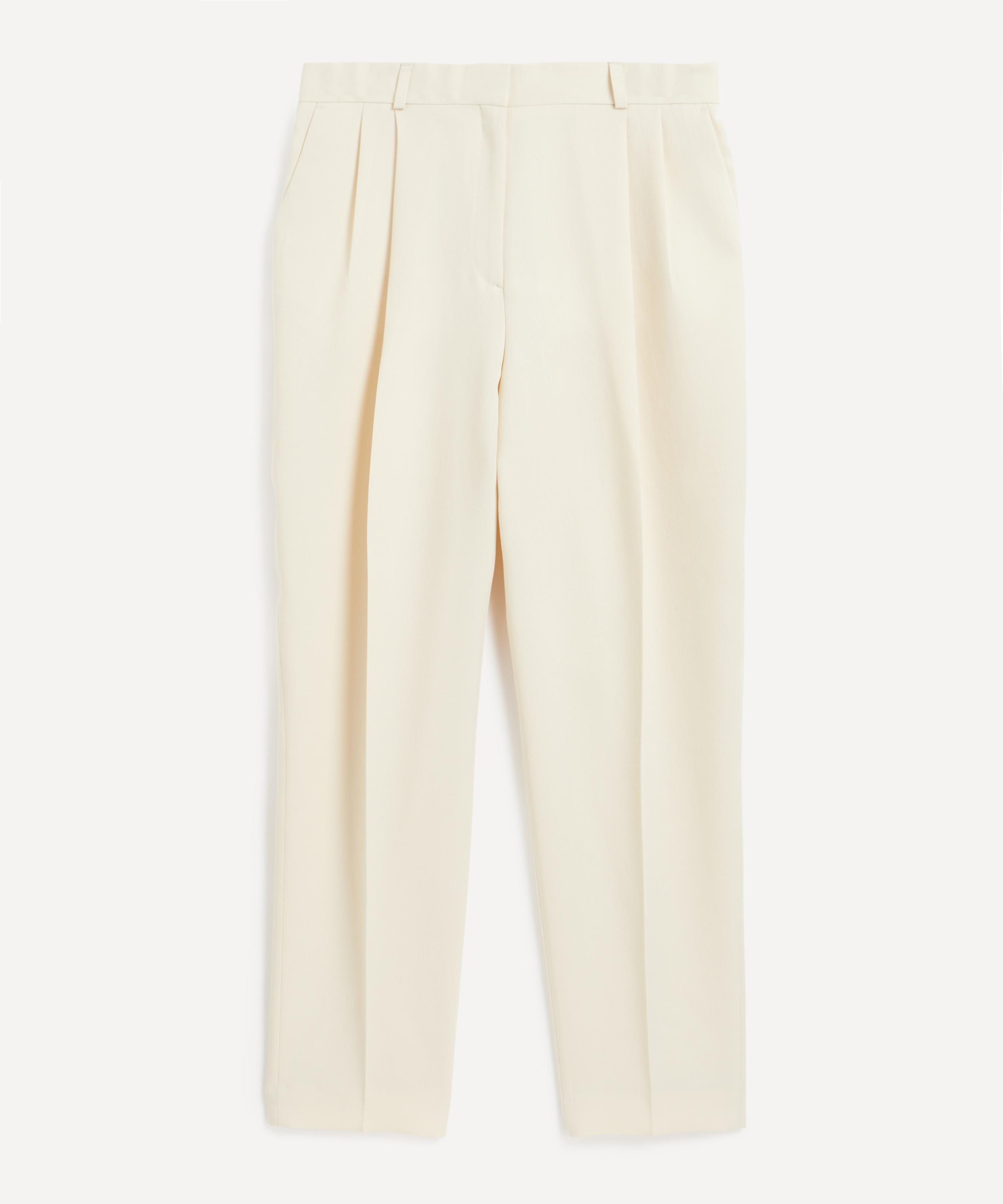 Toteme - Snow Double-Pleated Tailored Trousers