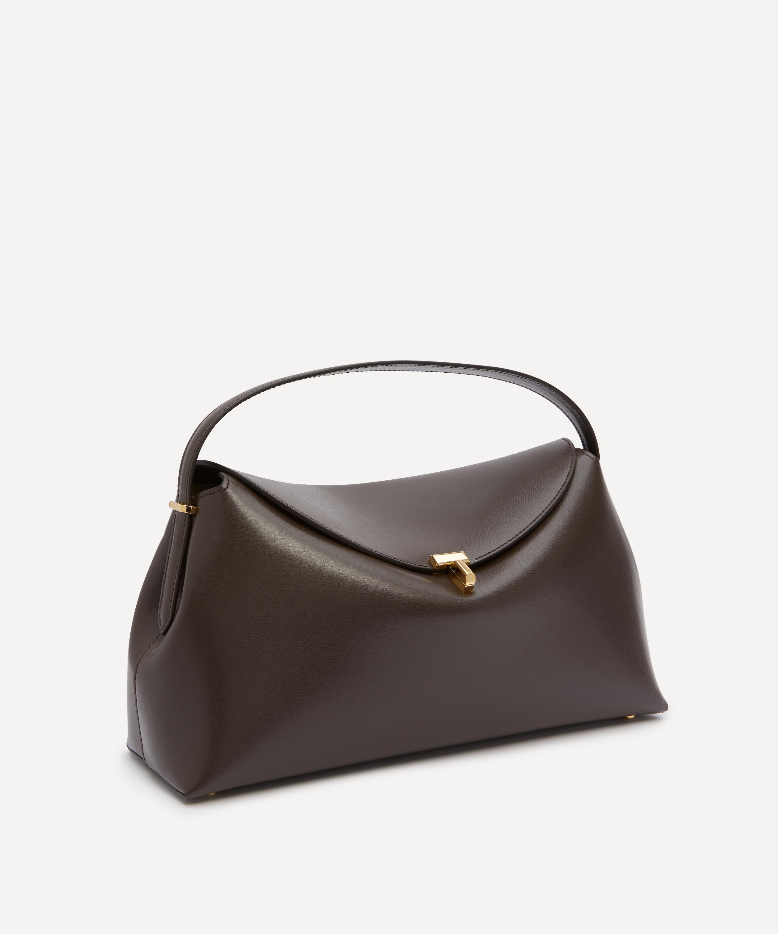 Toteme - T-Lock Bark Top Handle Bag image number 2