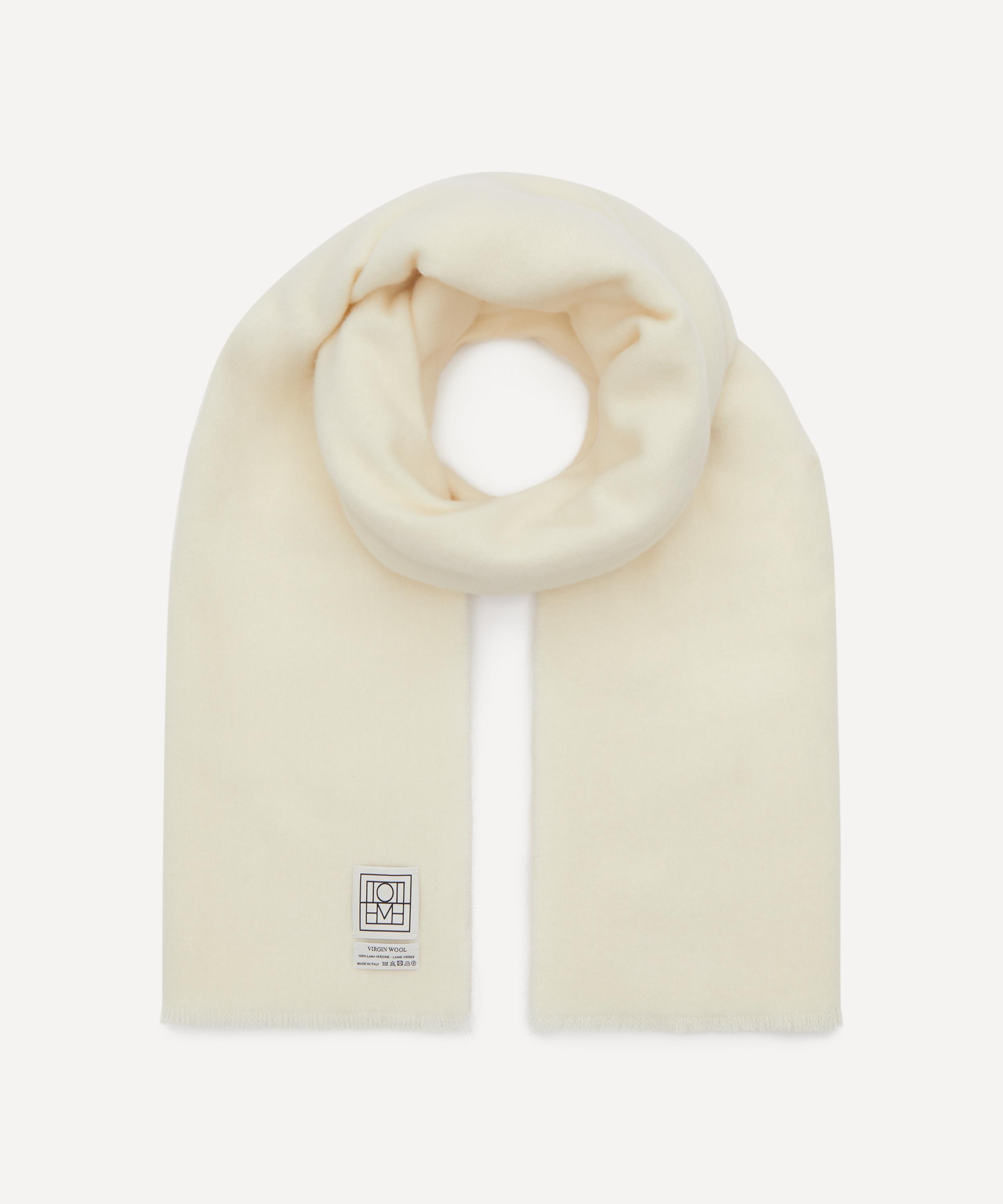 Toteme - Wide Classic Wool Scarf image number 1