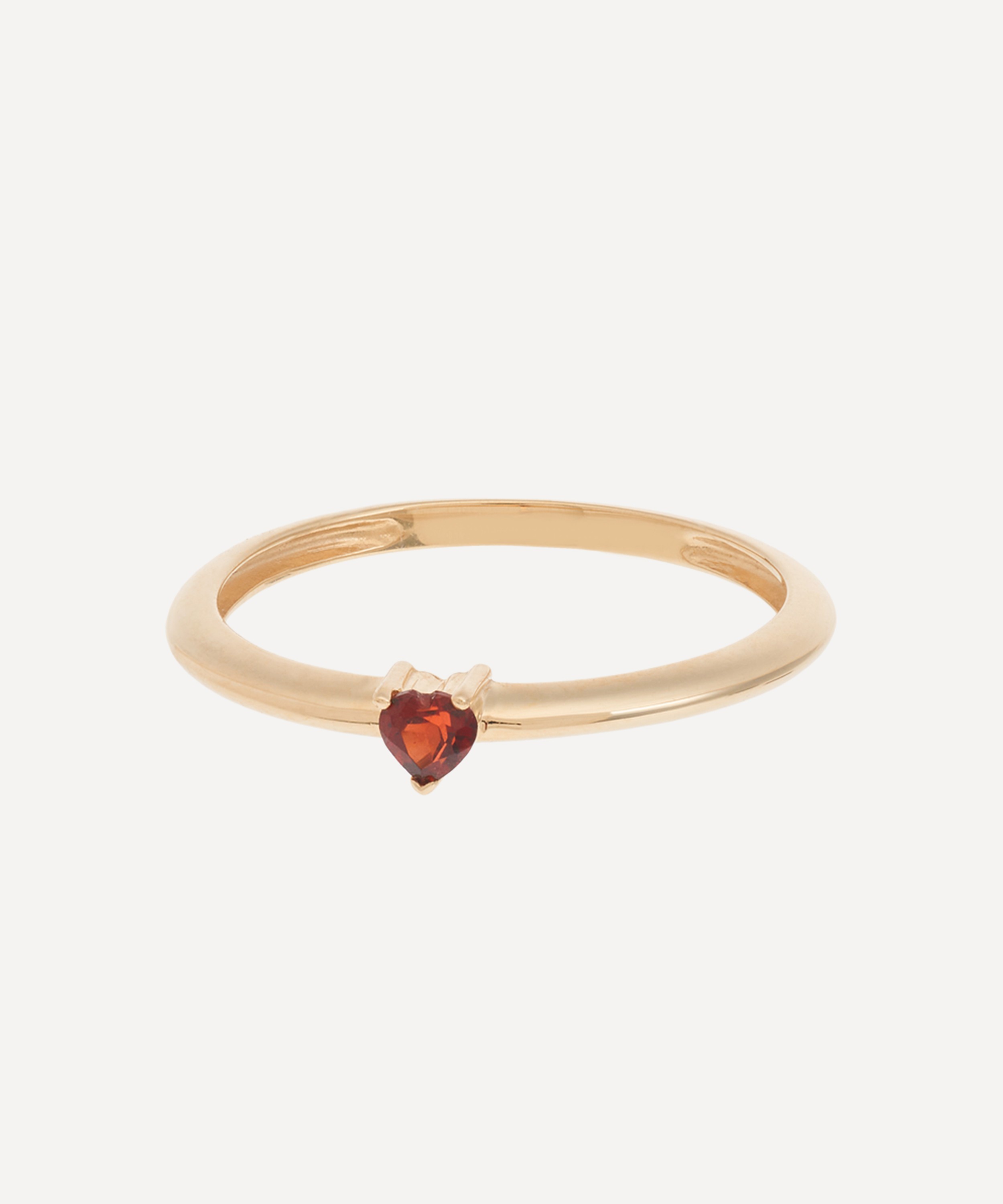 Anna + Nina - x Liberty 14ct Gold Burning Heart Ring image number 0