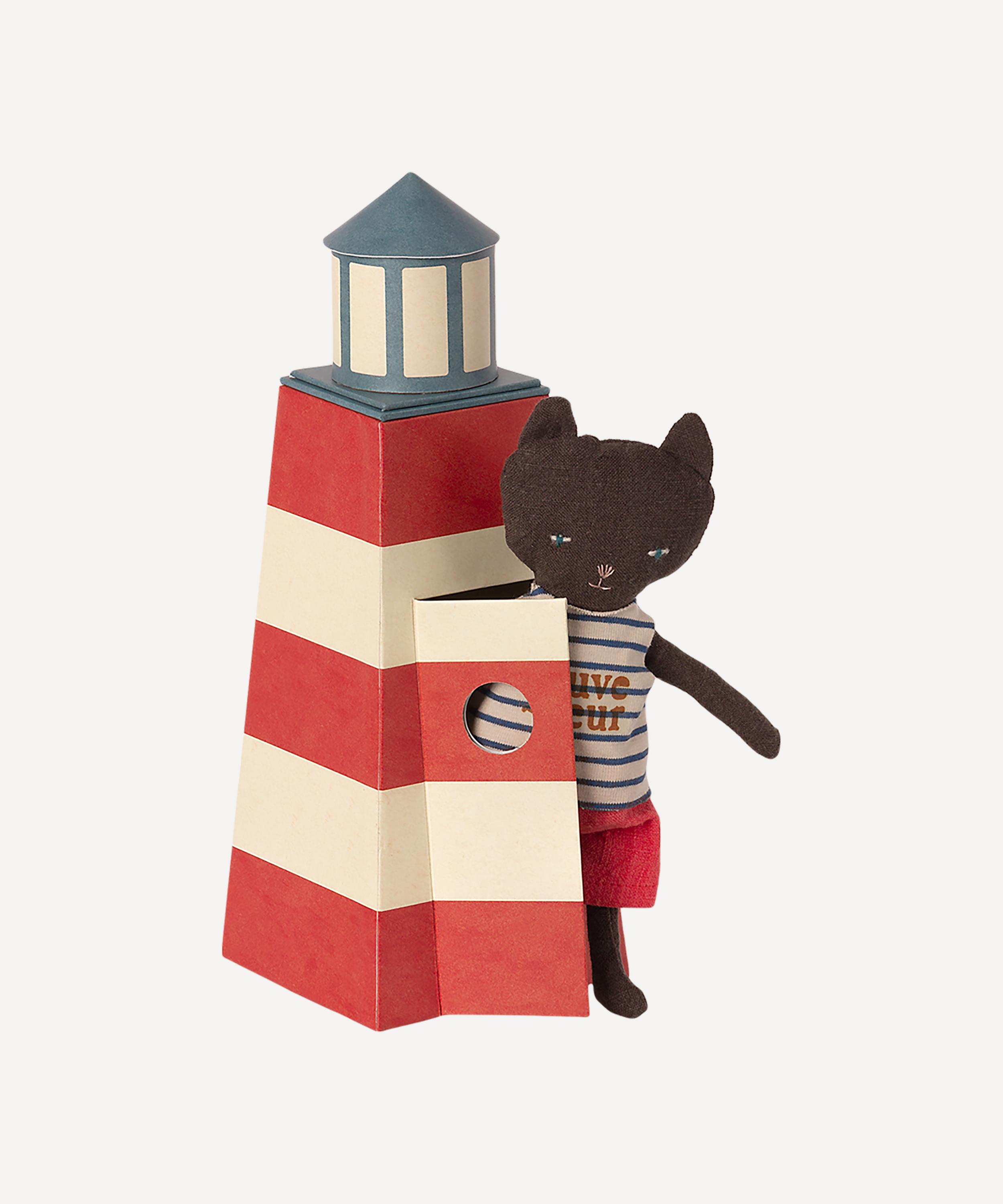 Maileg - Cat in Sauveteur Tower Toy