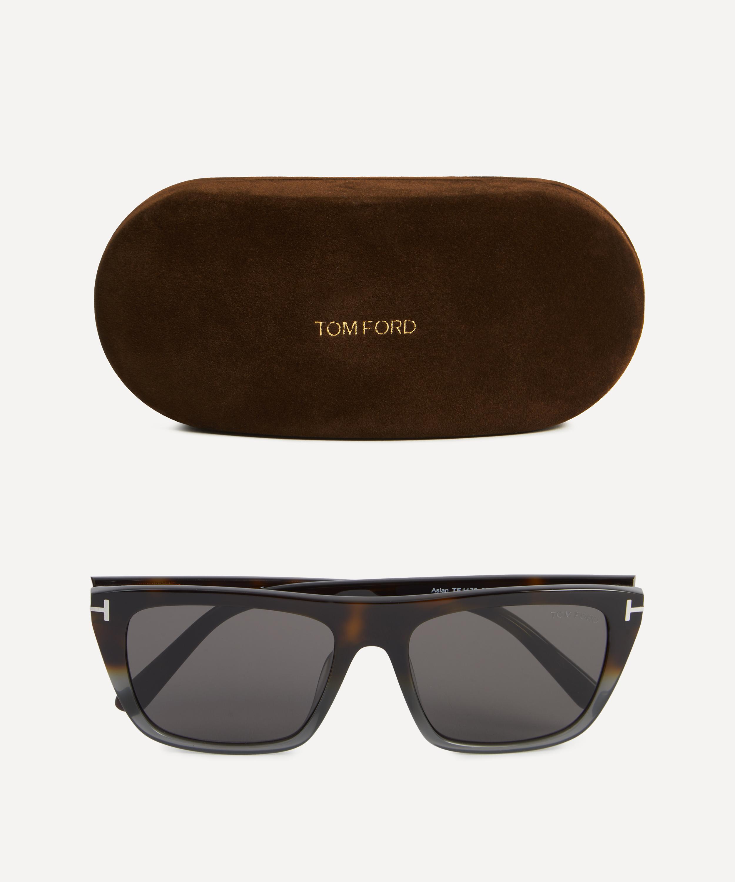 Tom Ford - Aslan Rectangular Sunglasses image number 3