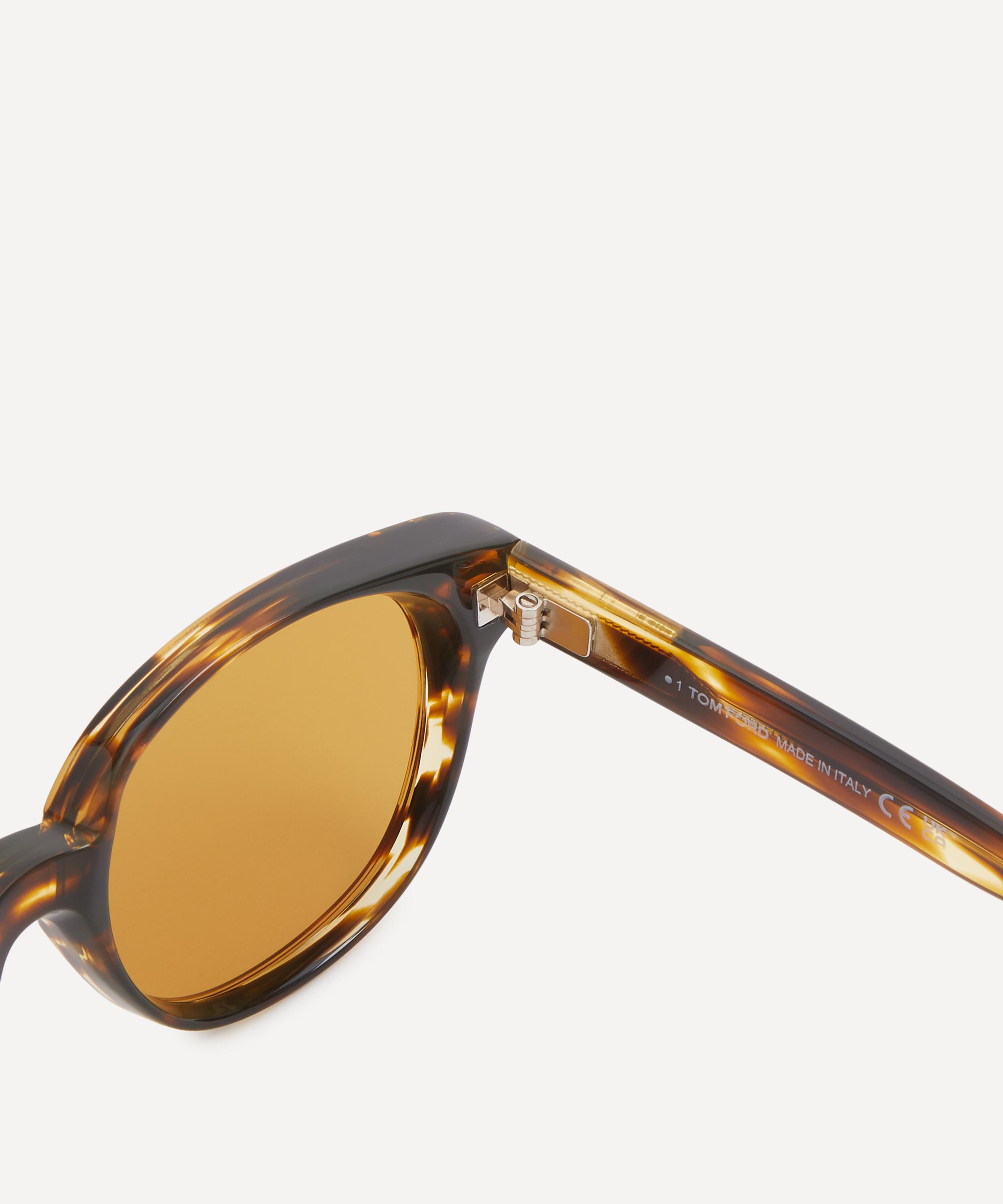 Tom Ford - Round Tortoiseshell Sunglasses image number 2