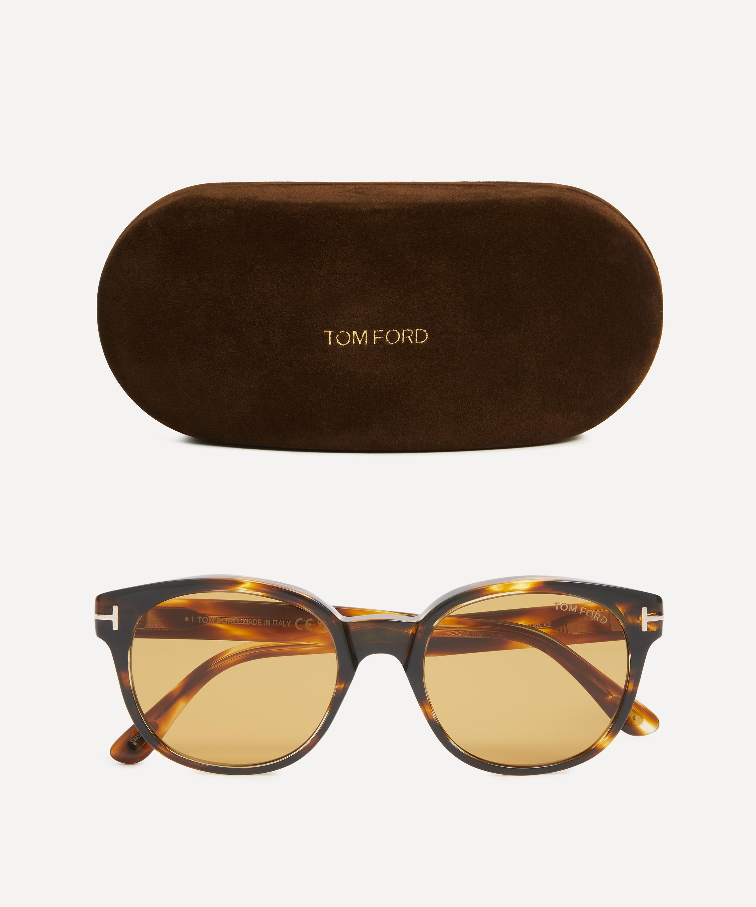 Tom Ford - Round Tortoiseshell Sunglasses image number 3