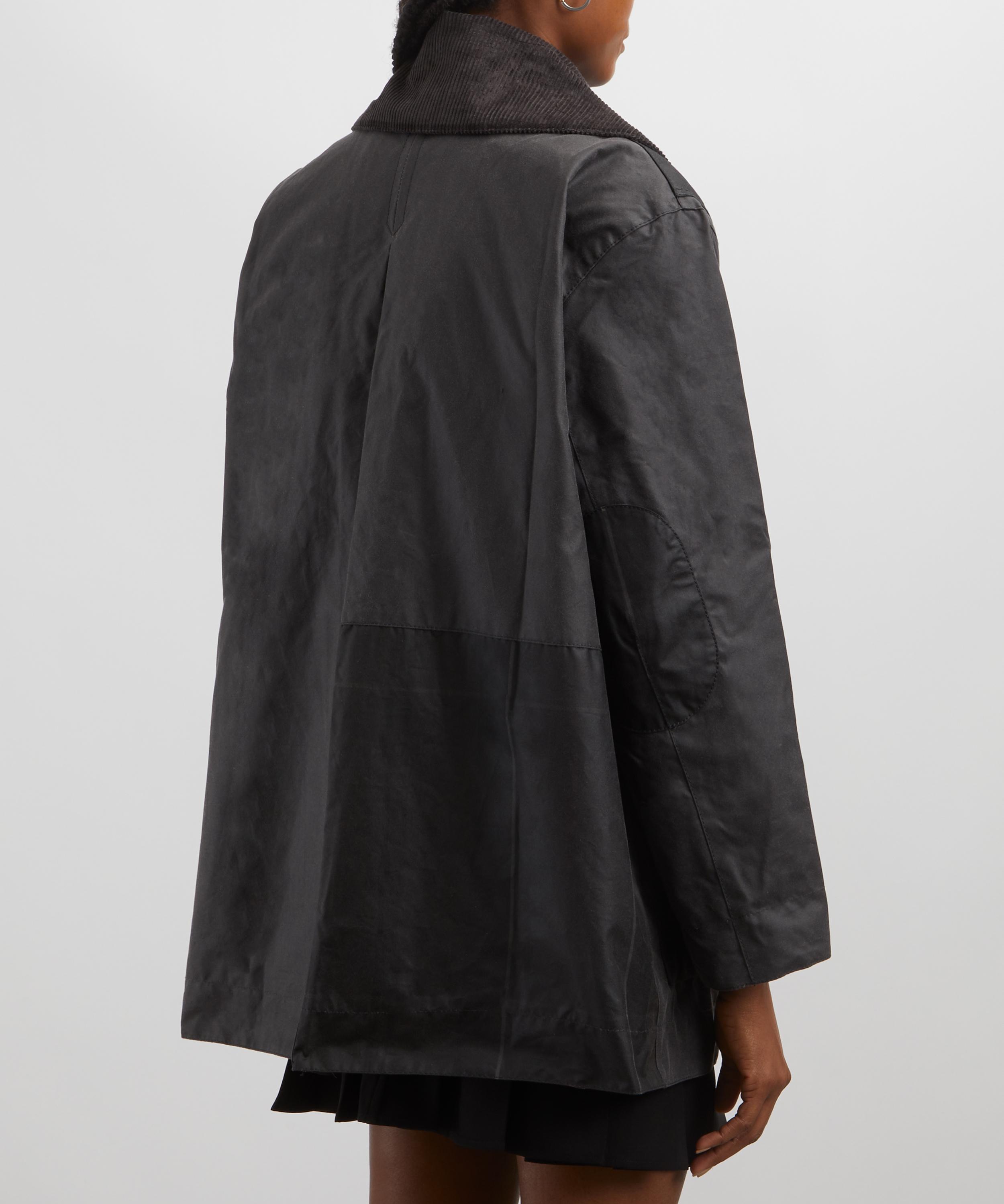 Barbour - x GANNI Waxed Duffle Coat image number 3