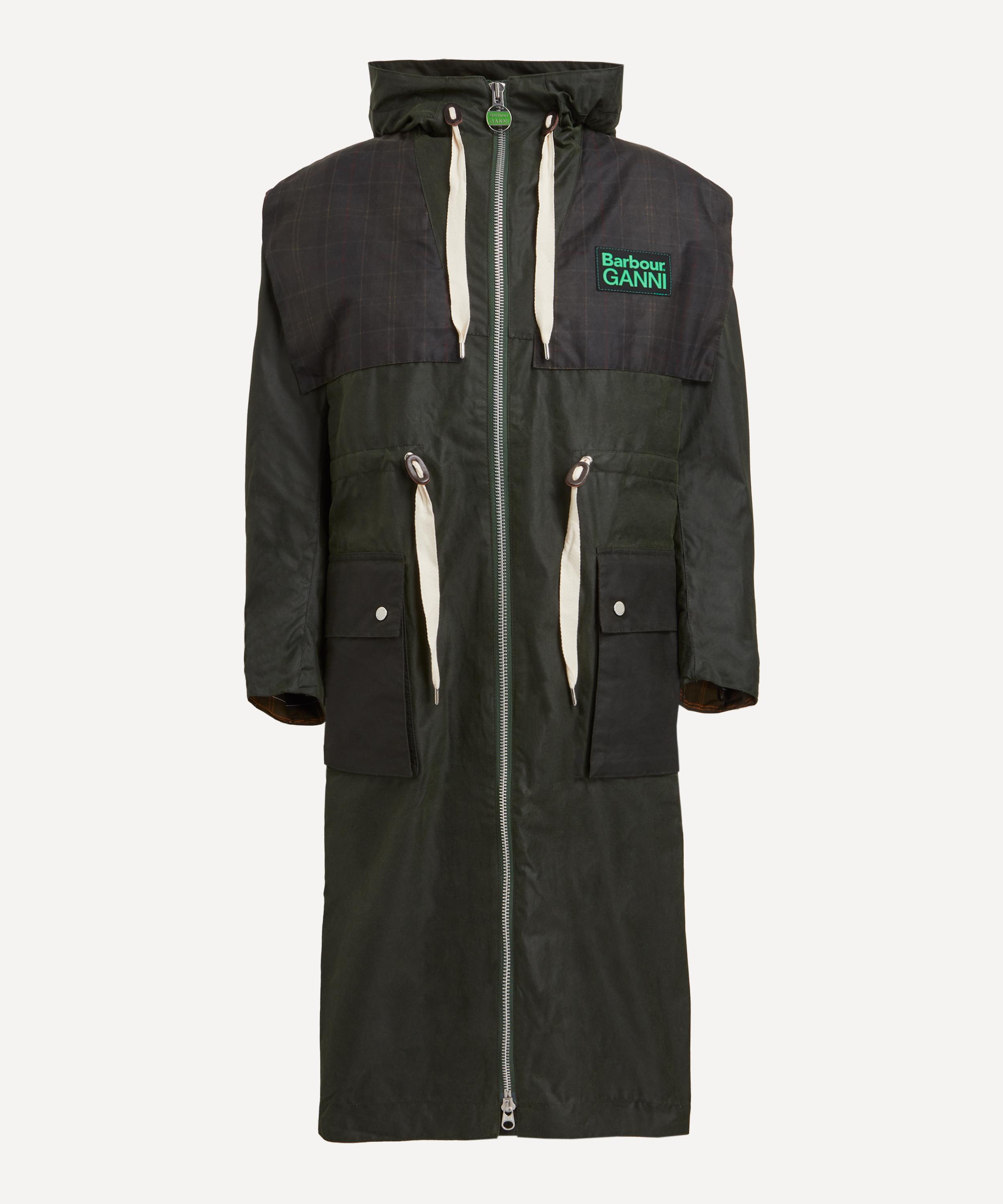 Barbour - x GANNI Waxed Parka Jacket image number 0