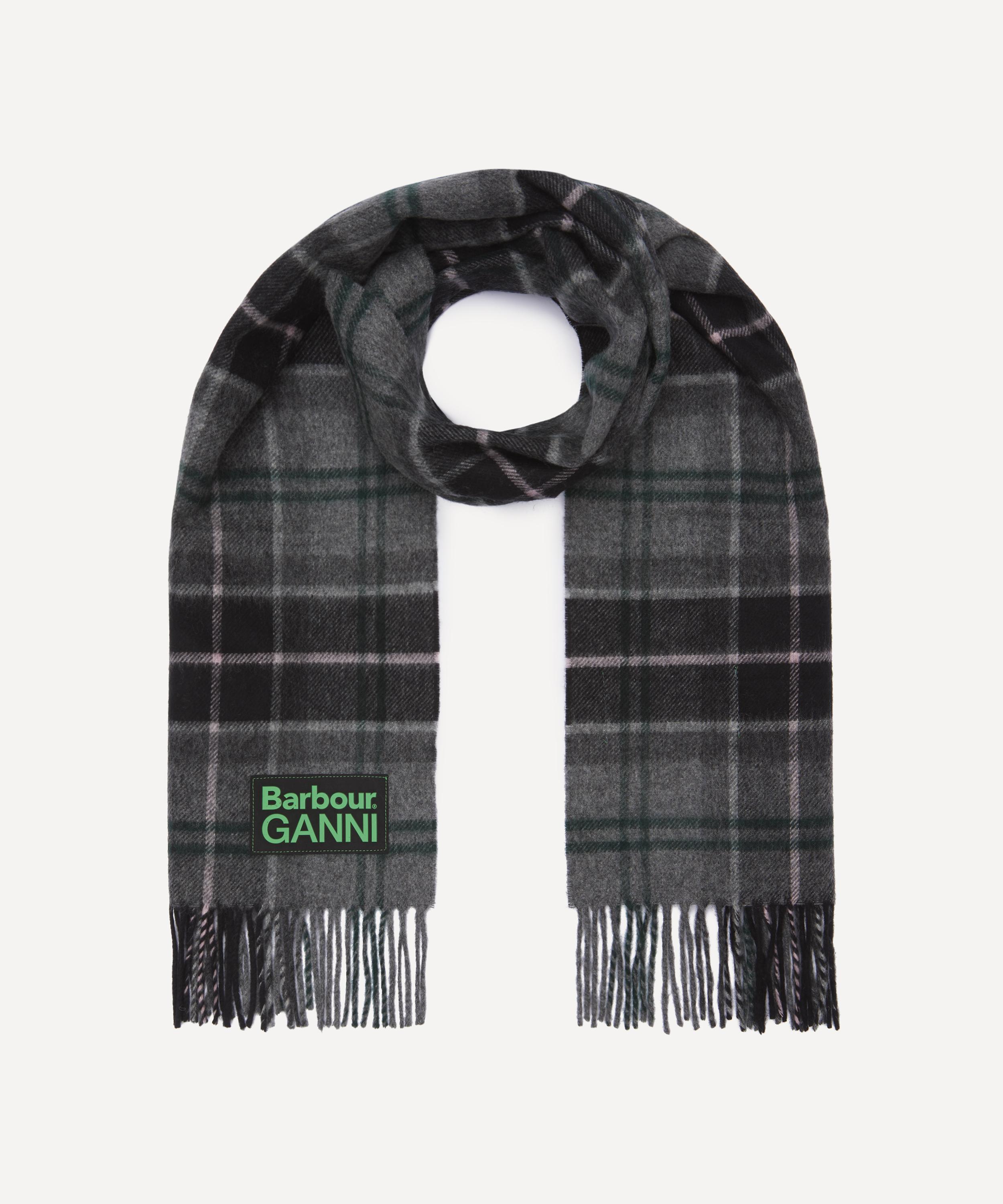 Barbour - x GANNI Tartan Scarf  image number 0