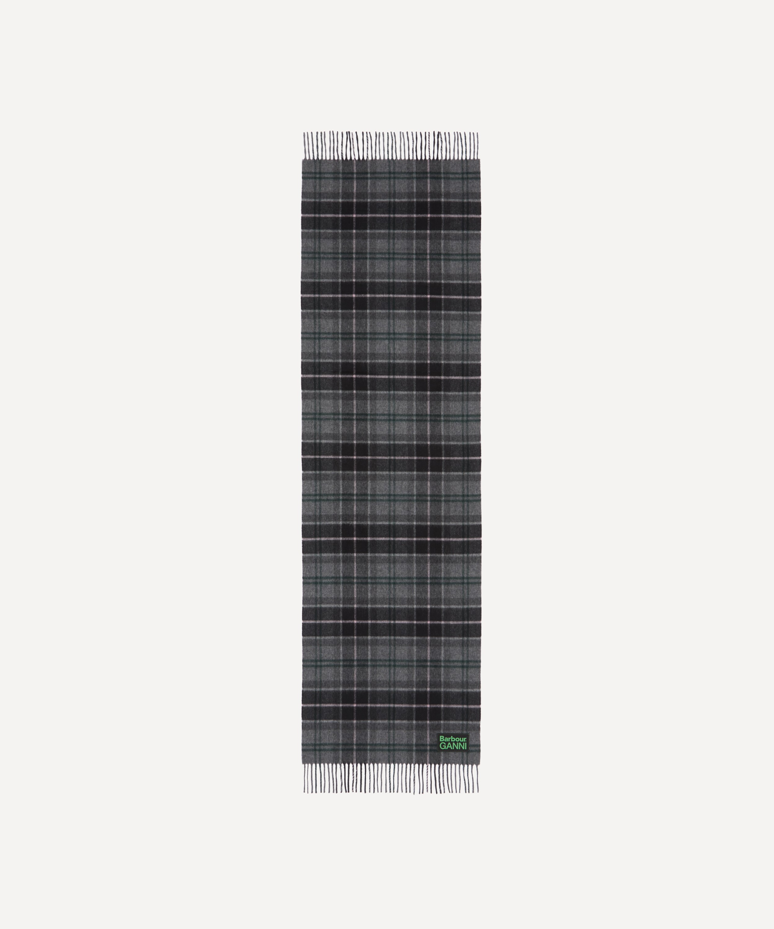 Barbour - x GANNI Tartan Scarf  image number 1