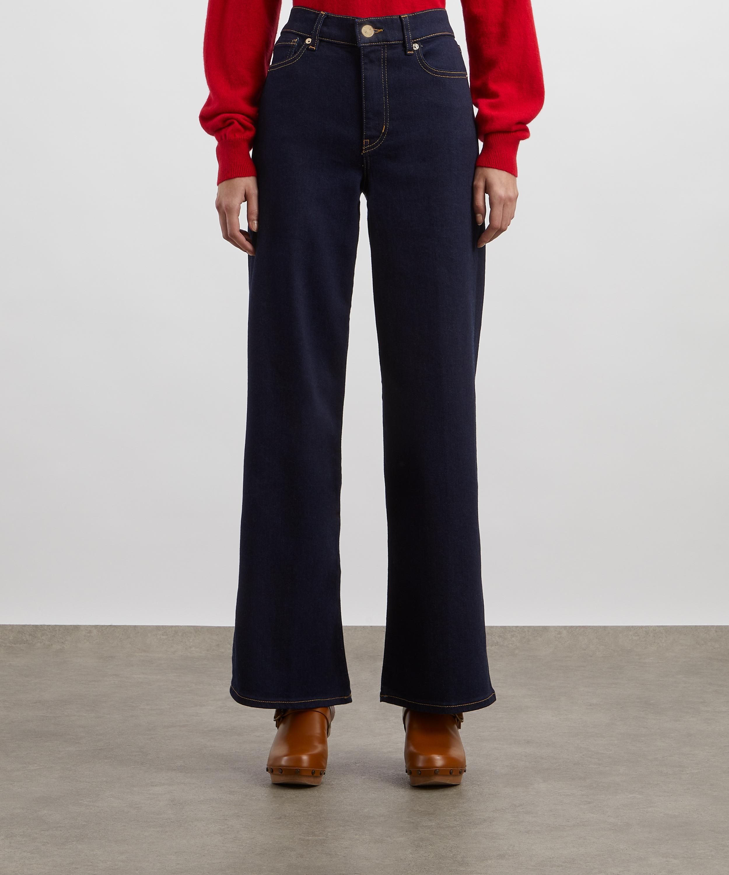 Frame - Le Slim Palazzo Jeans in Stargirl image number 2