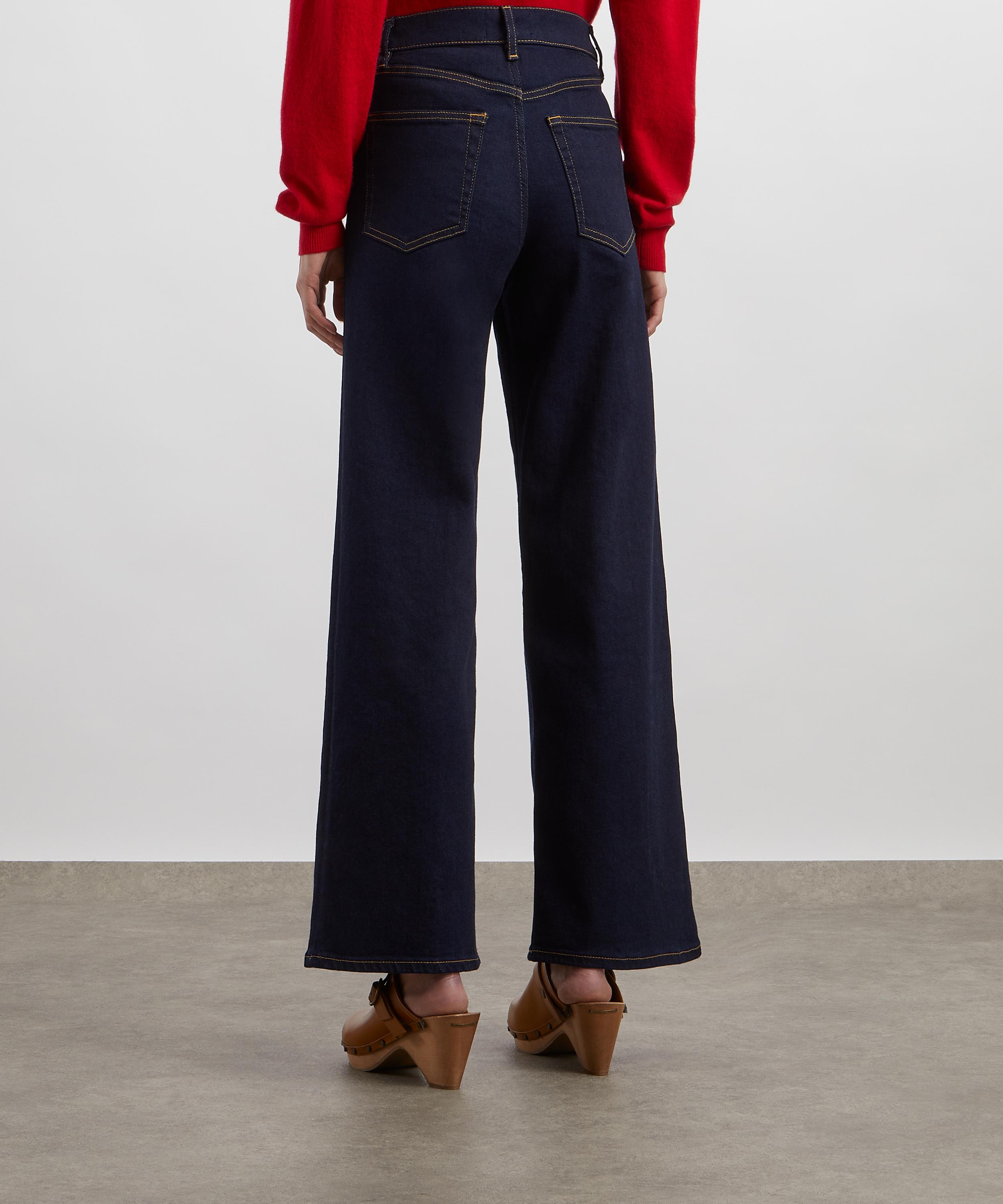 Frame - Le Slim Palazzo Jeans in Stargirl image number 3