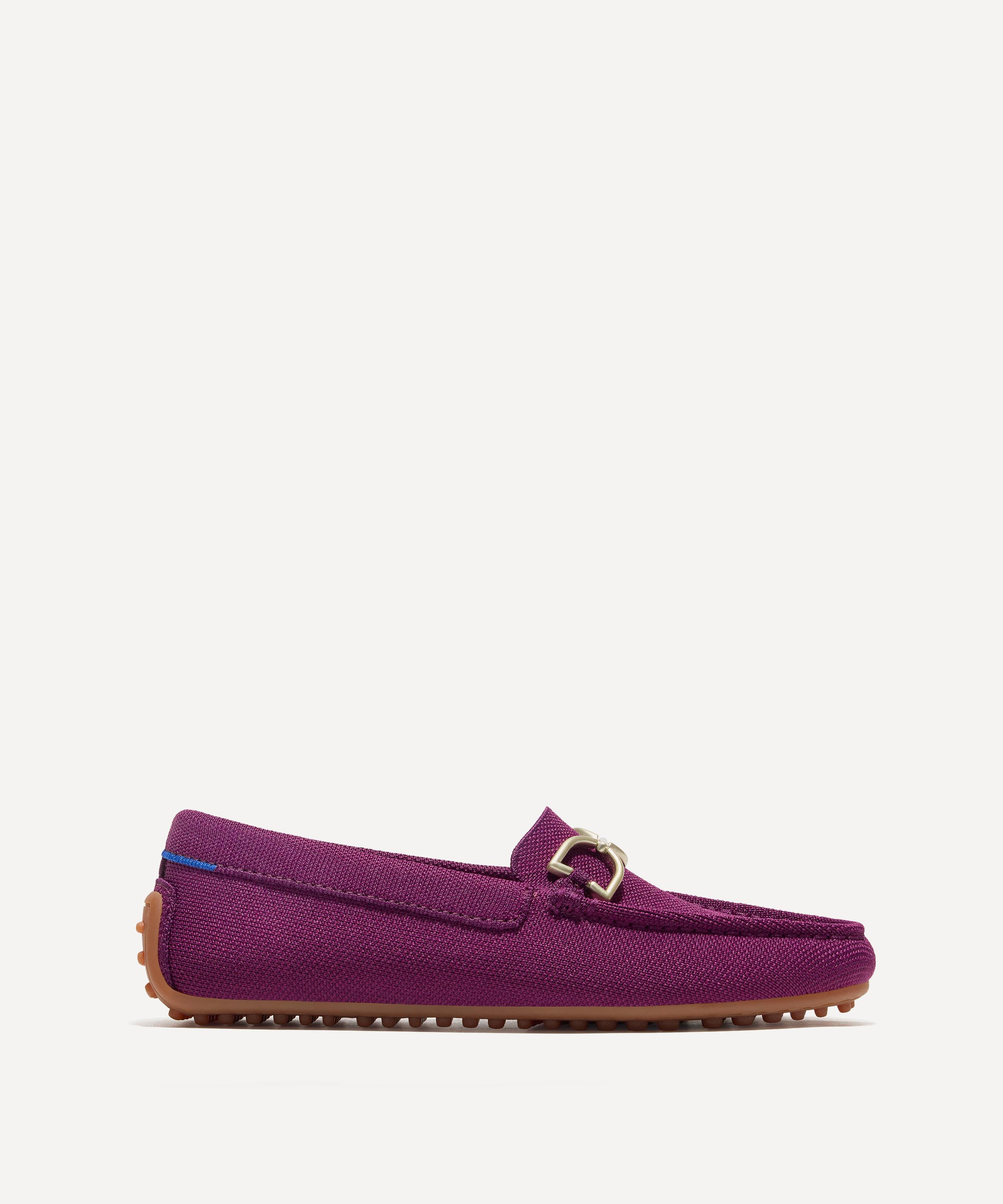 Rothy's - Double Bit Driver Purple Sapphire Loafers image number 1