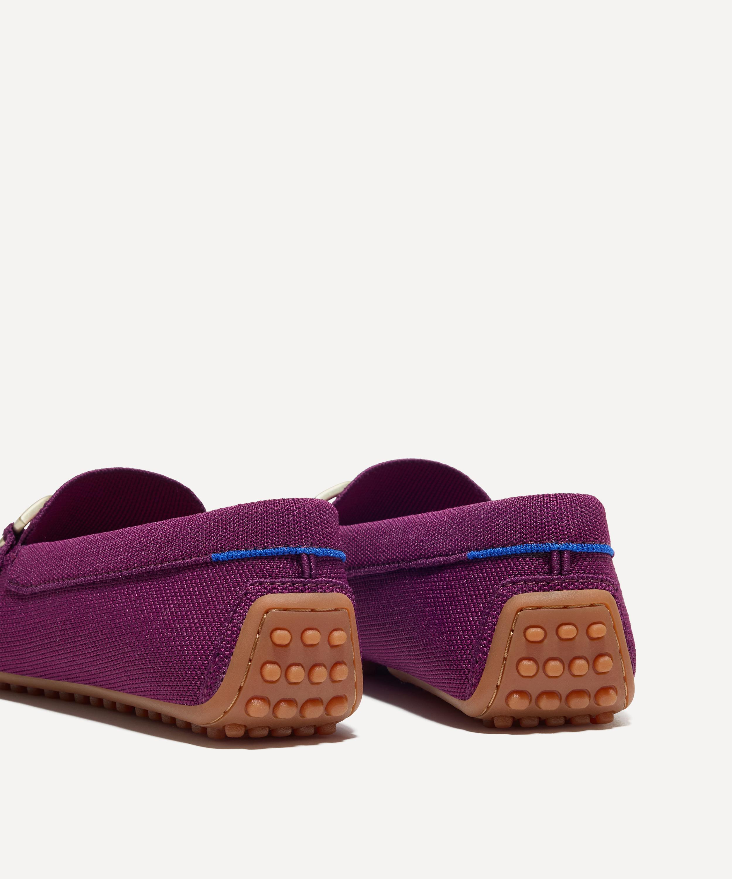 Rothy's - Double Bit Driver Purple Sapphire Loafers image number 2