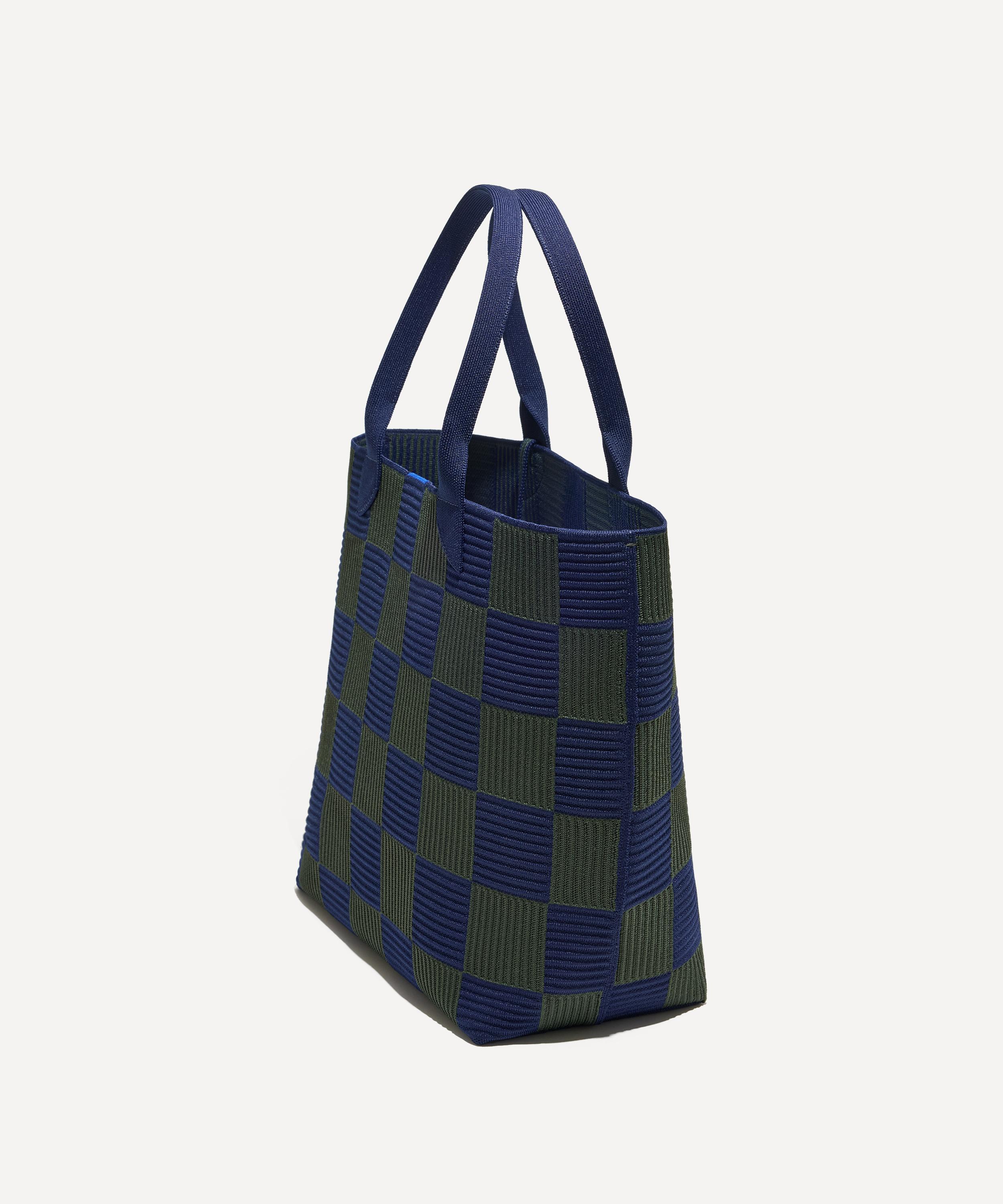 Rothy's - Lightweight Checker Blue Tote Bag image number 1