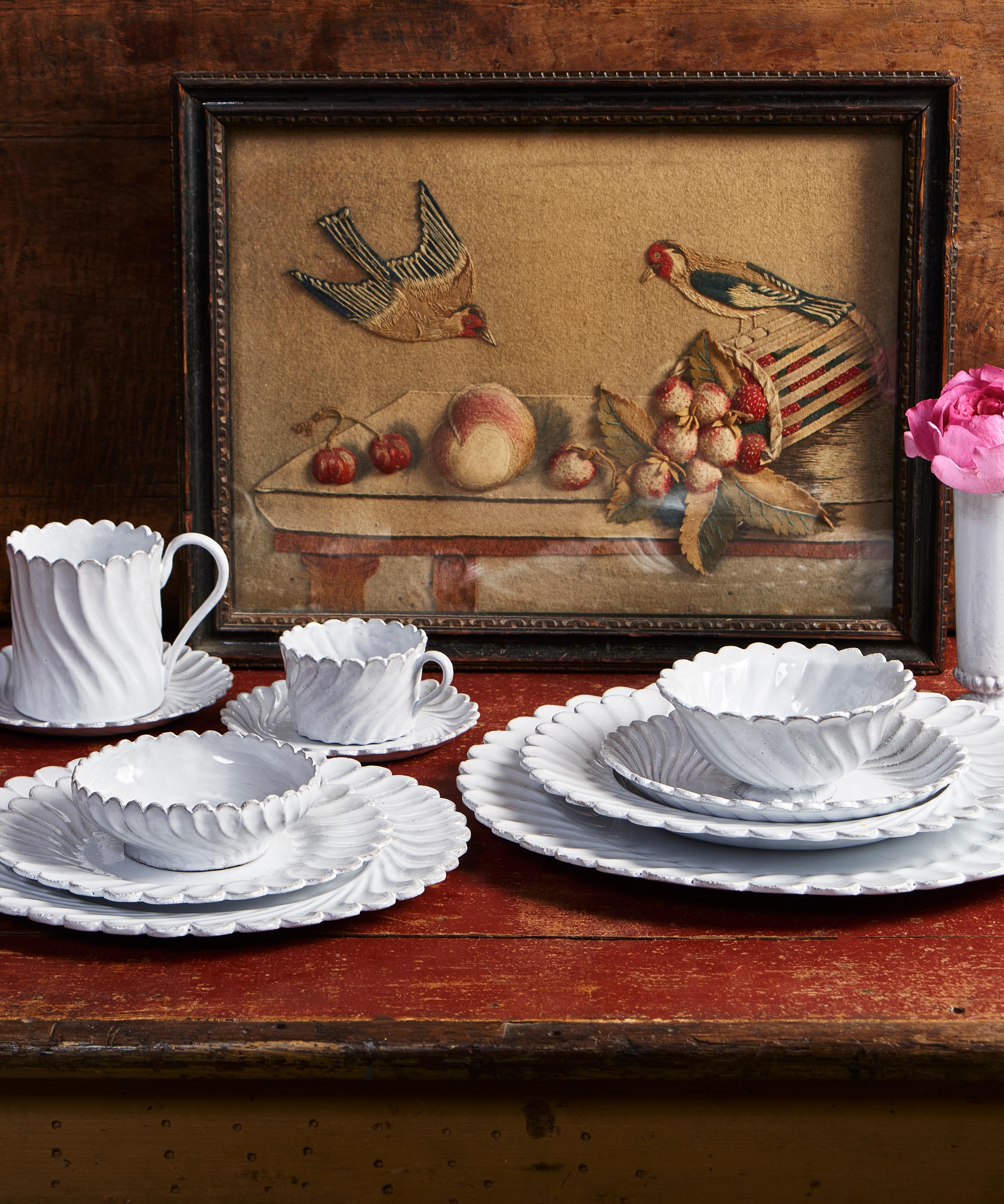 Astier de Villatte - Peggy Dessert Plate image number 1