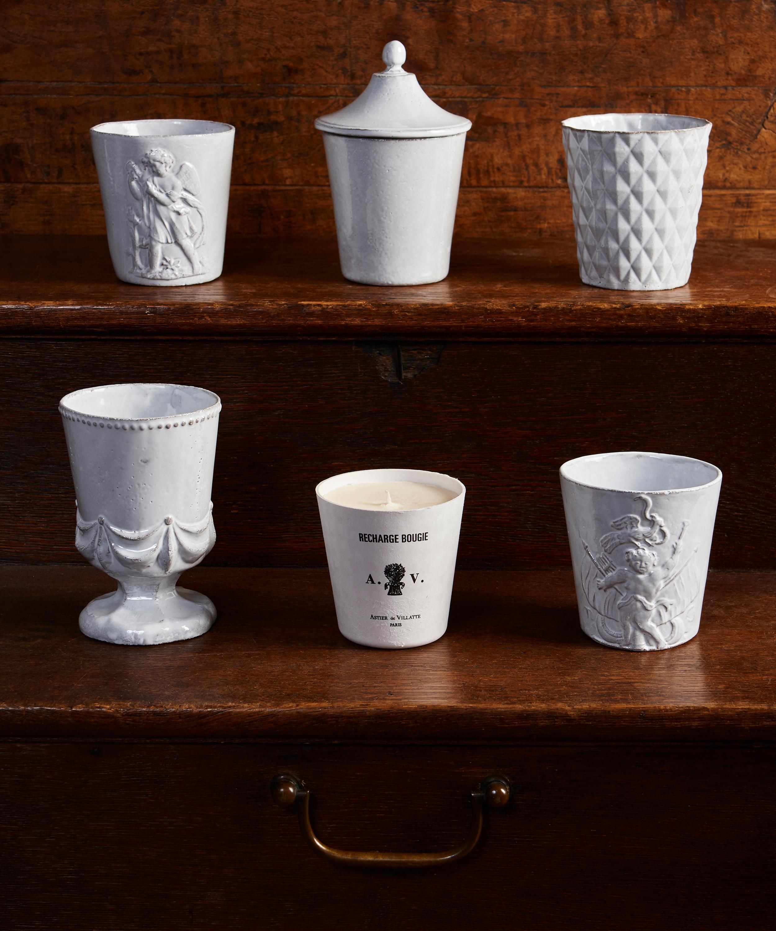 Astier de Villatte - Ange Tumbler for Candle Refill image number 1