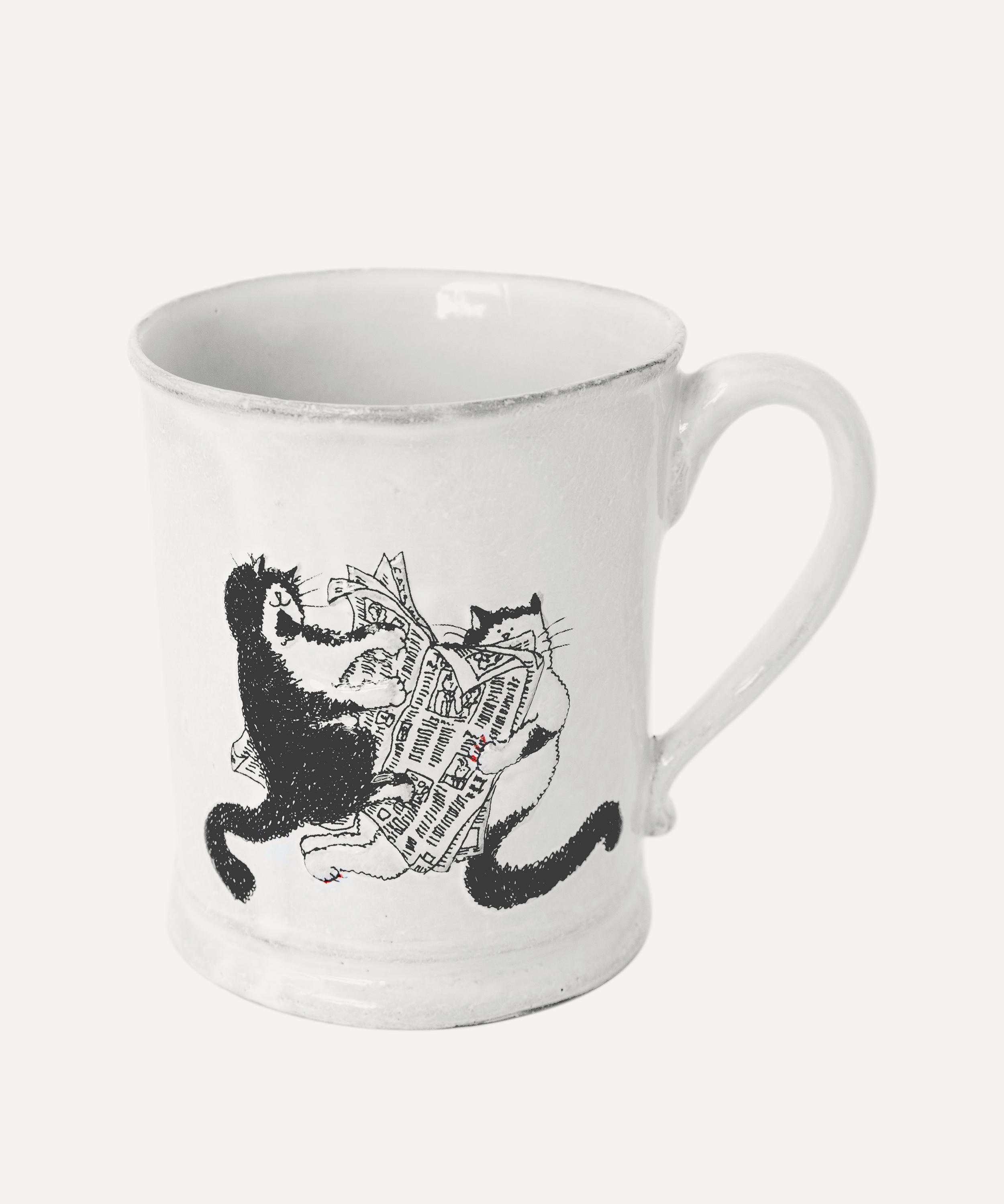 Astier de Villatte - Blankets Reading Grace Mug image number 0