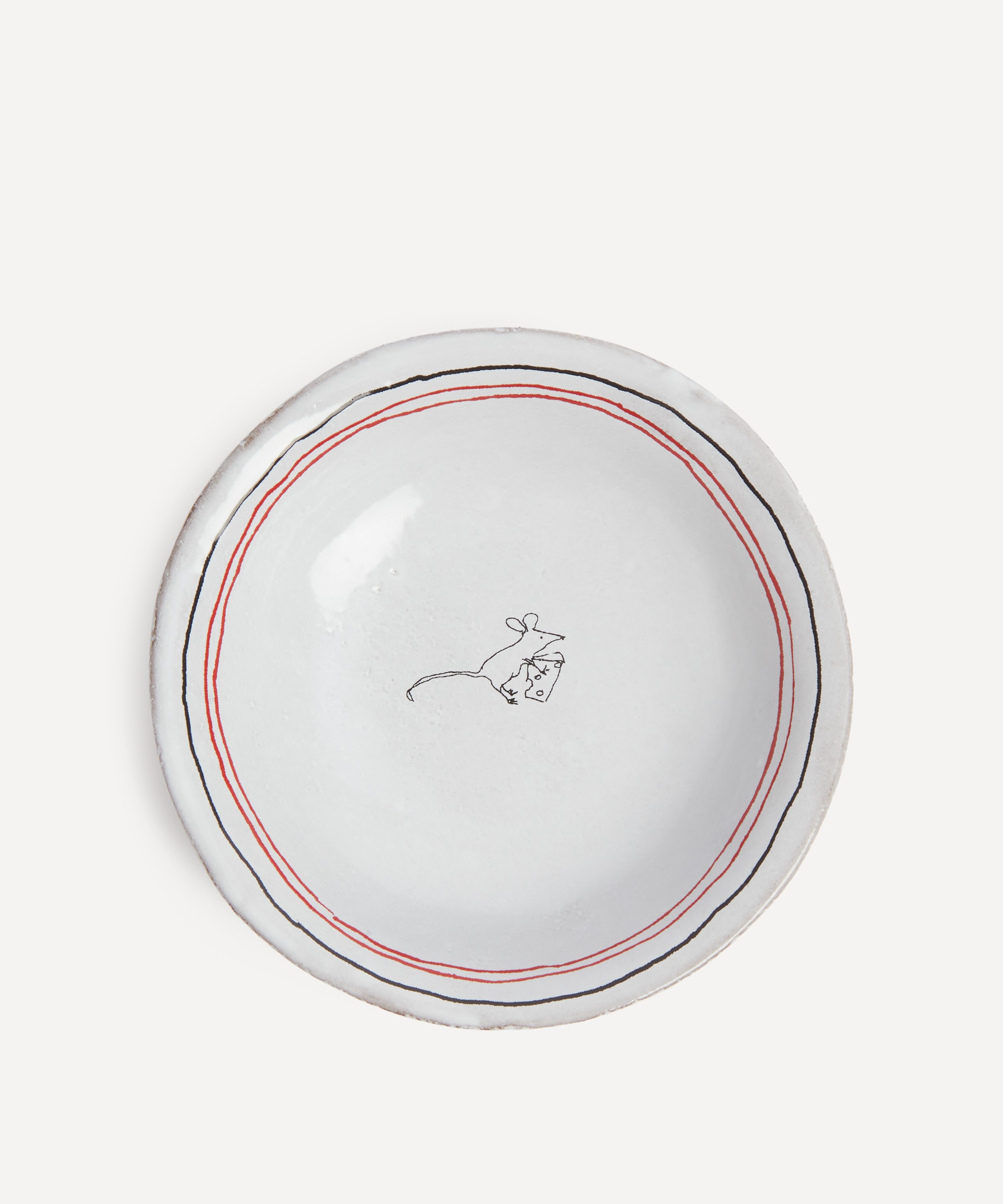 Astier de Villatte Small Grace Deep Blondie Saucer | Liberty
