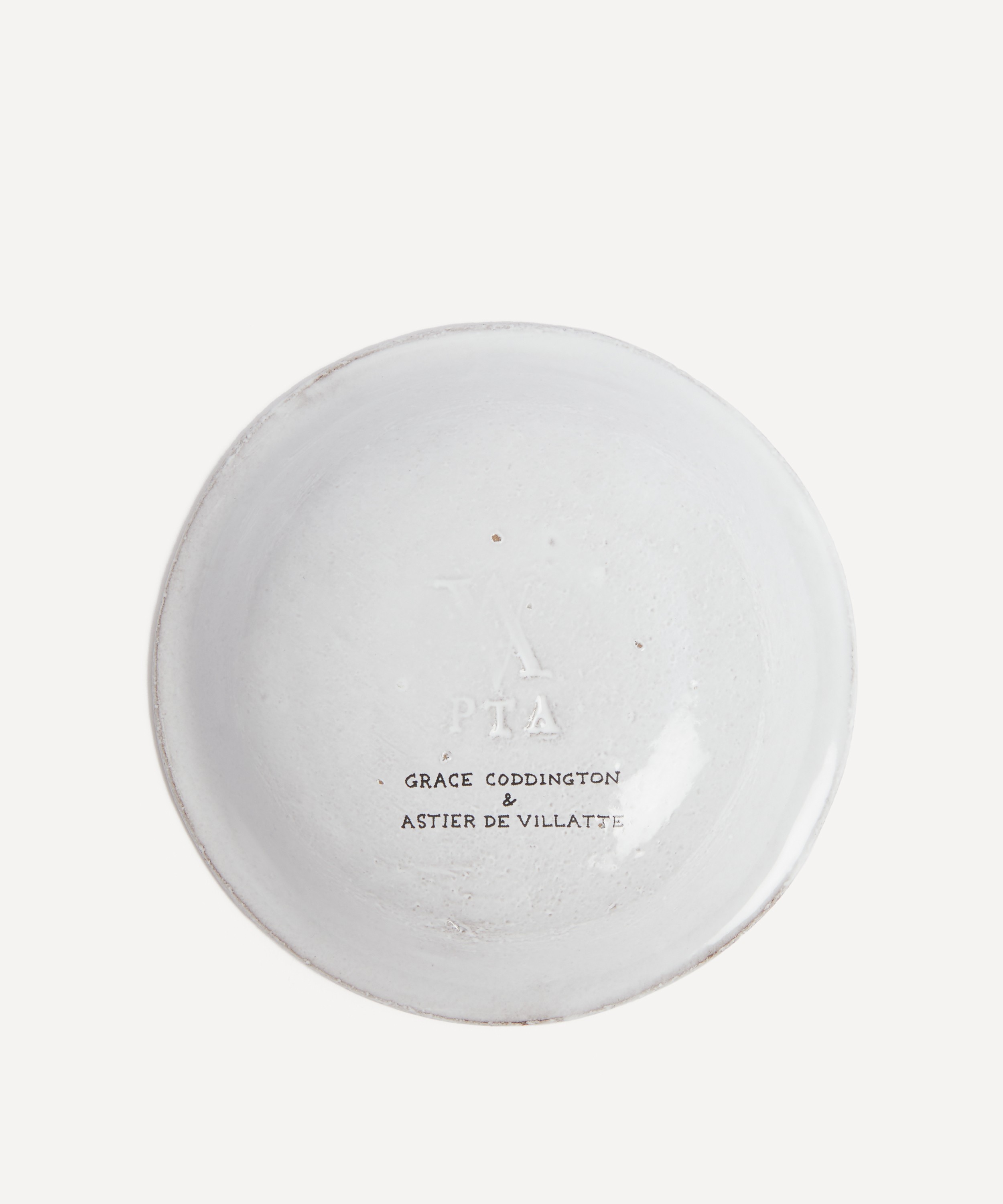 Astier de Villatte - Small Grace Deep Blondie Saucer image number 2