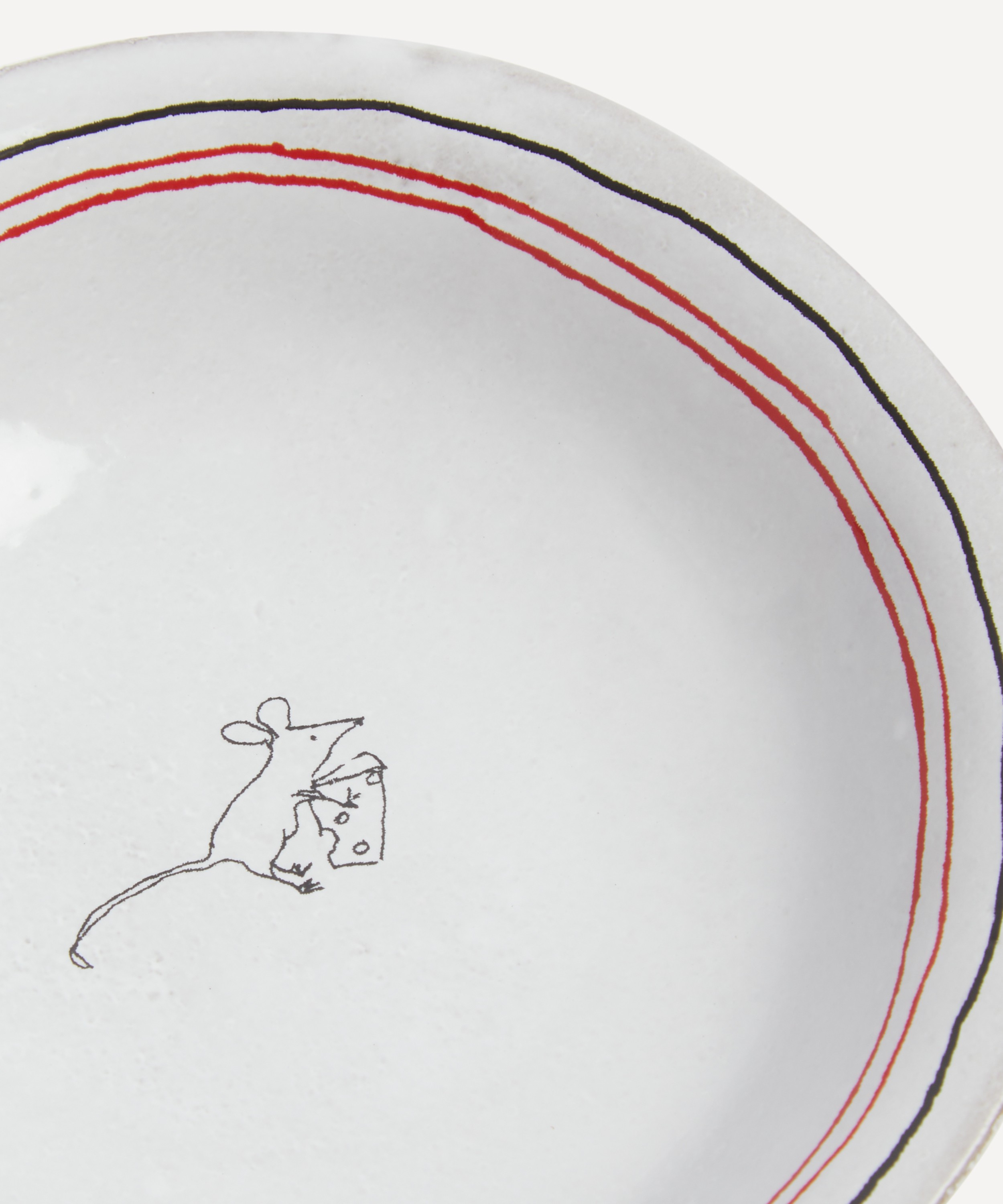 Astier de Villatte Small Grace Deep Blondie Saucer | Liberty