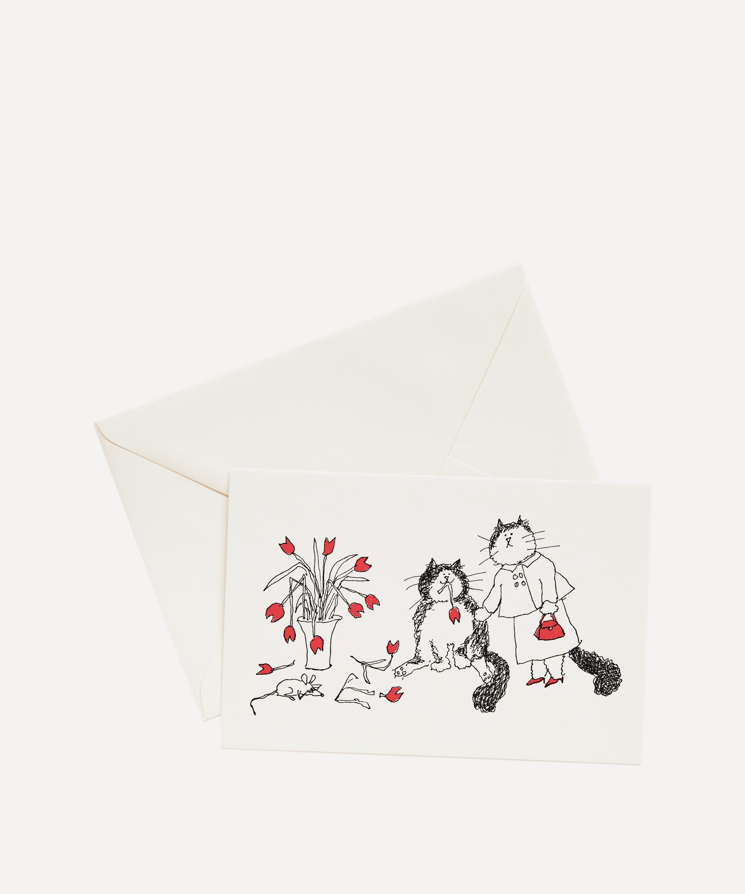 Astier de Villatte - Grace Coddington Cards and Envelopes Set of 10 image number 4