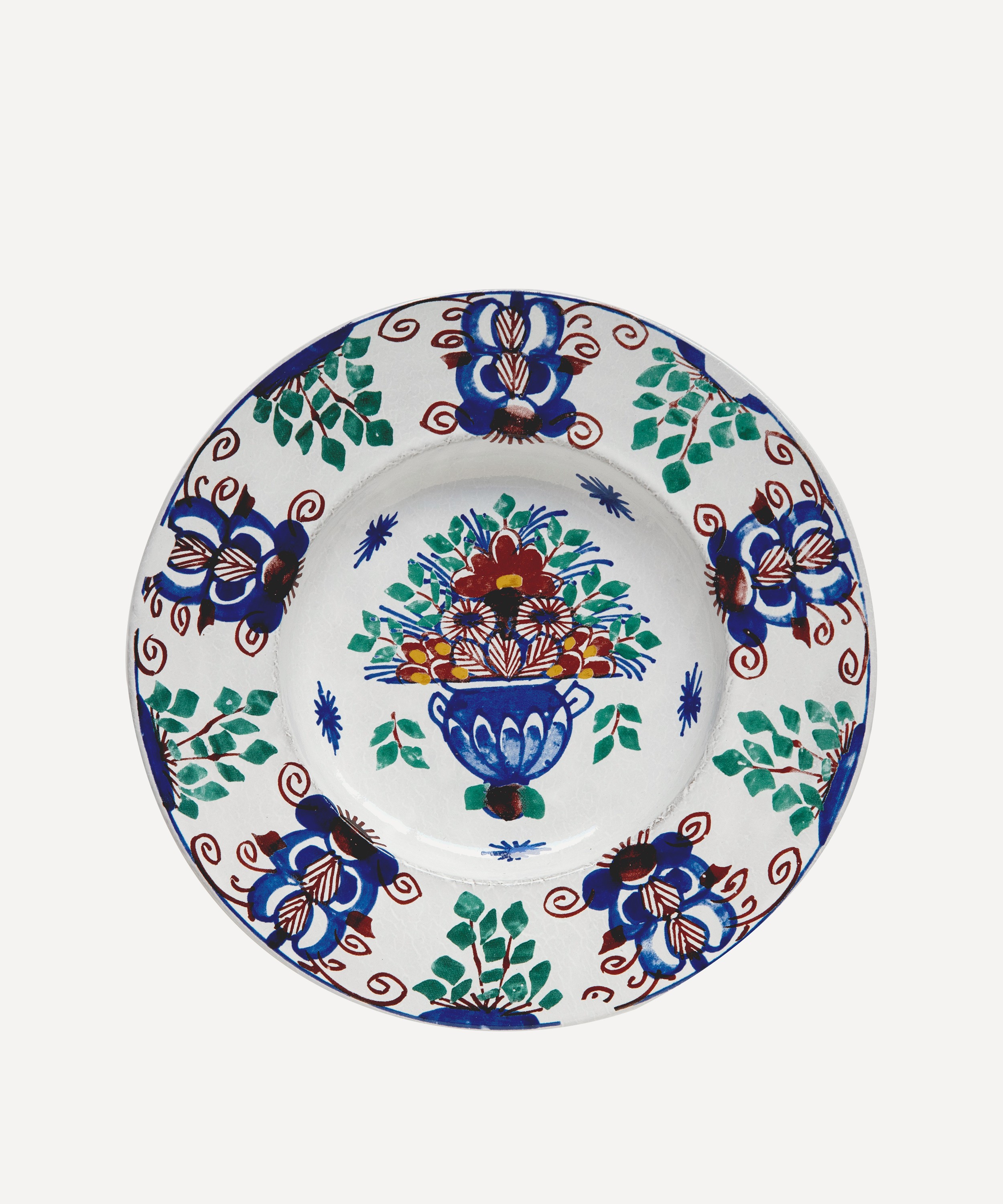 Astier de Villatte - Dutch Peacock Medium Plate