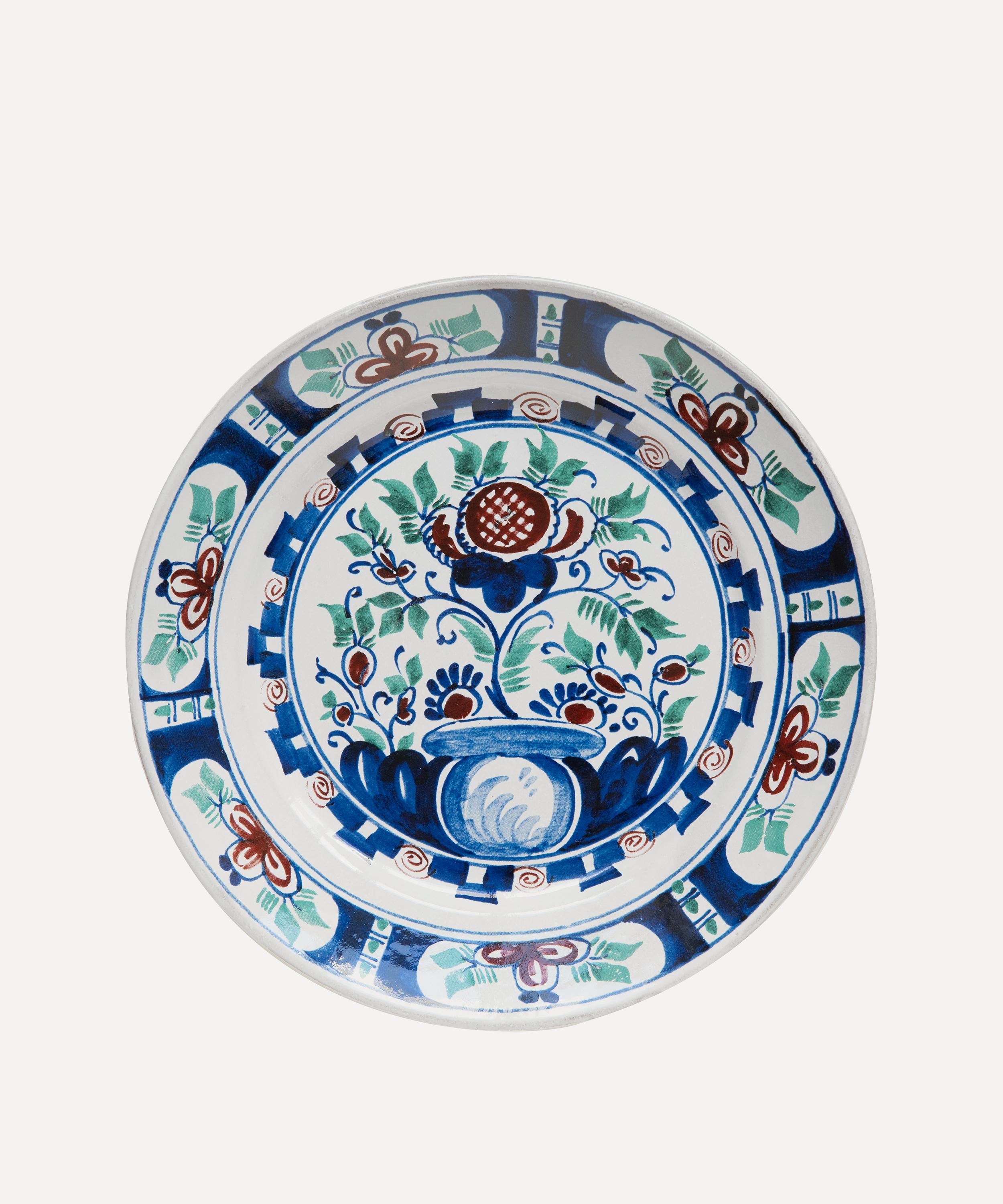 Astier de Villatte - Dutch Urn Dinner Plate image number 0