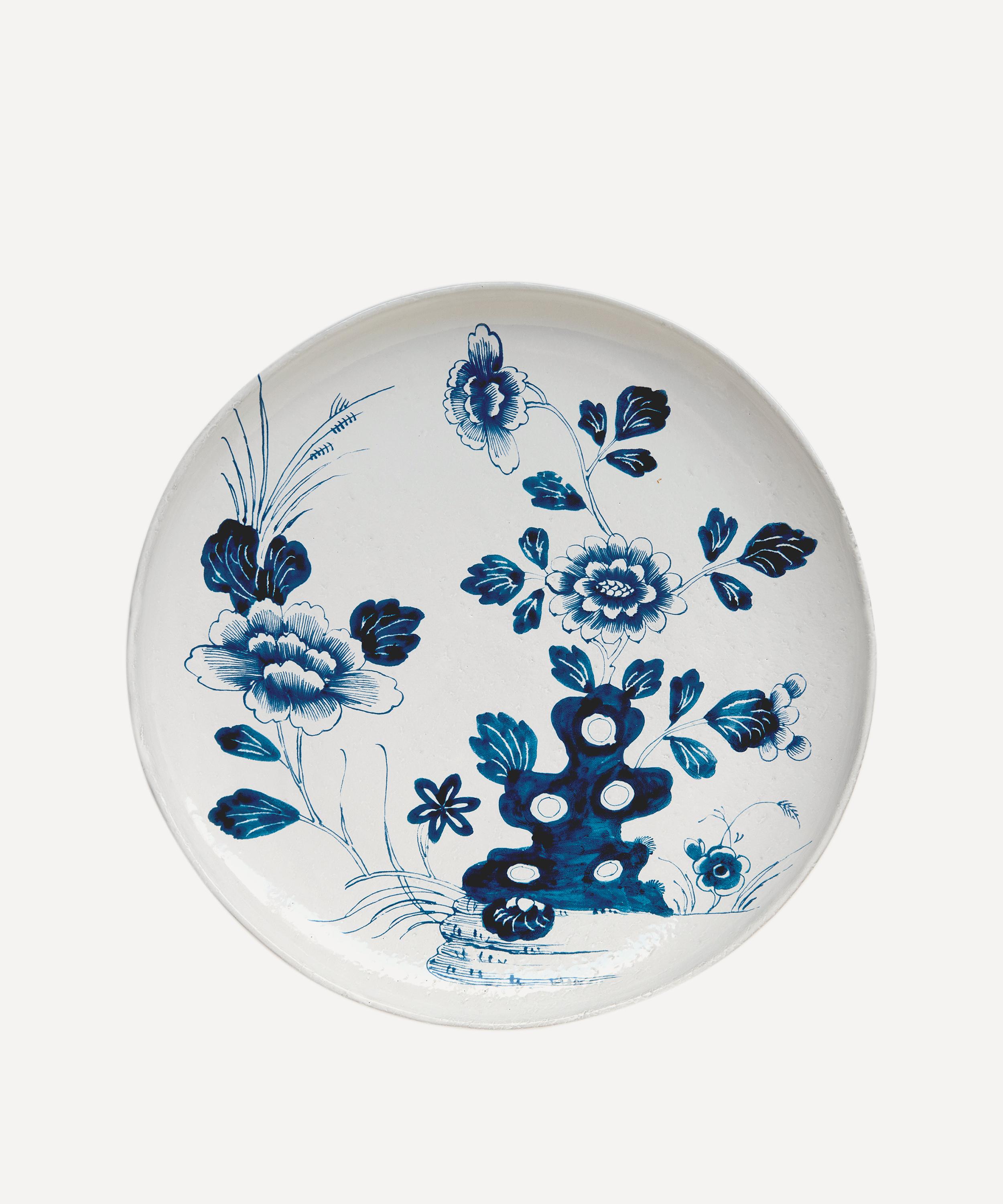 Astier de Villatte - Peony Chrysanthemum Bristol Platter image number 0