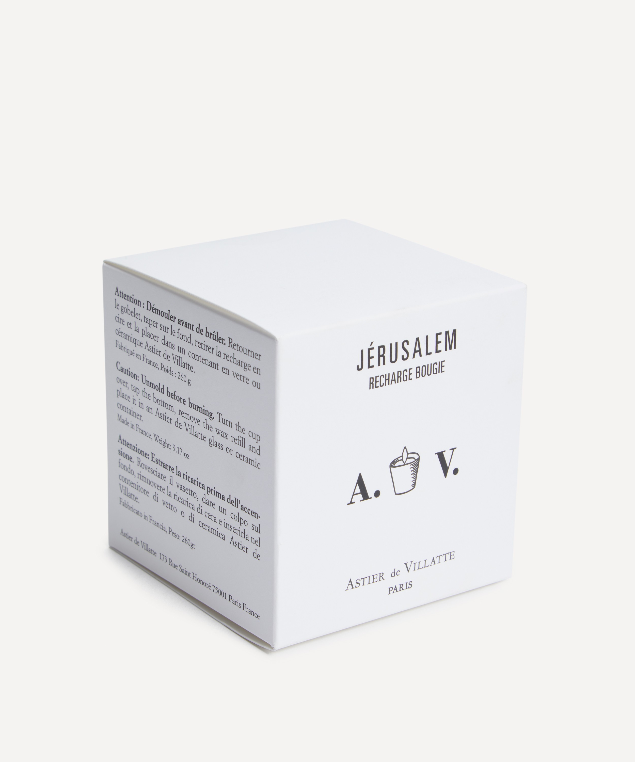 Astier de Villatte - Jerusalem Scented Candle Refill 260g image number 3