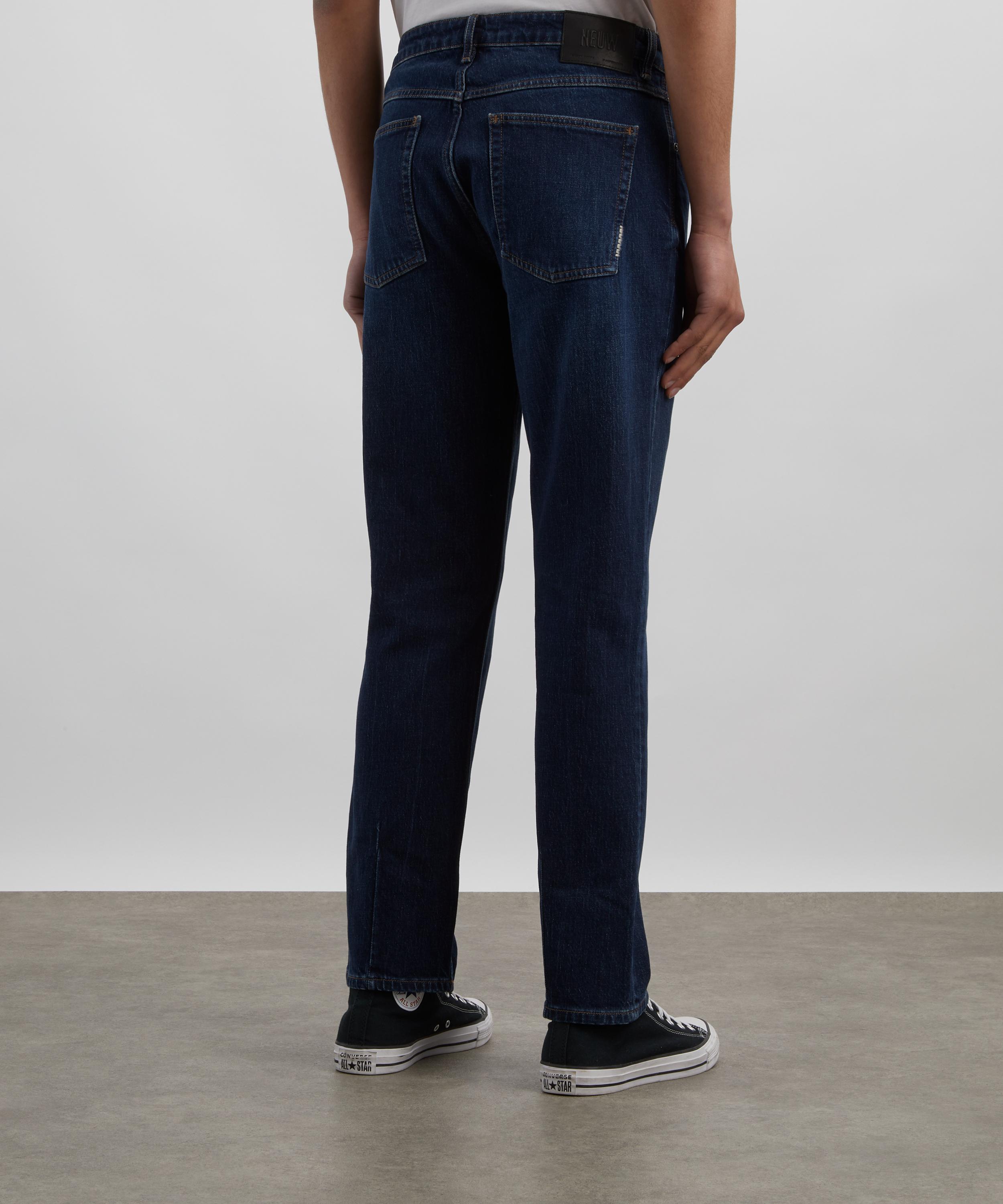 Neuw - Ray Straight Jeans in Hunter Mid Indigo image number 3