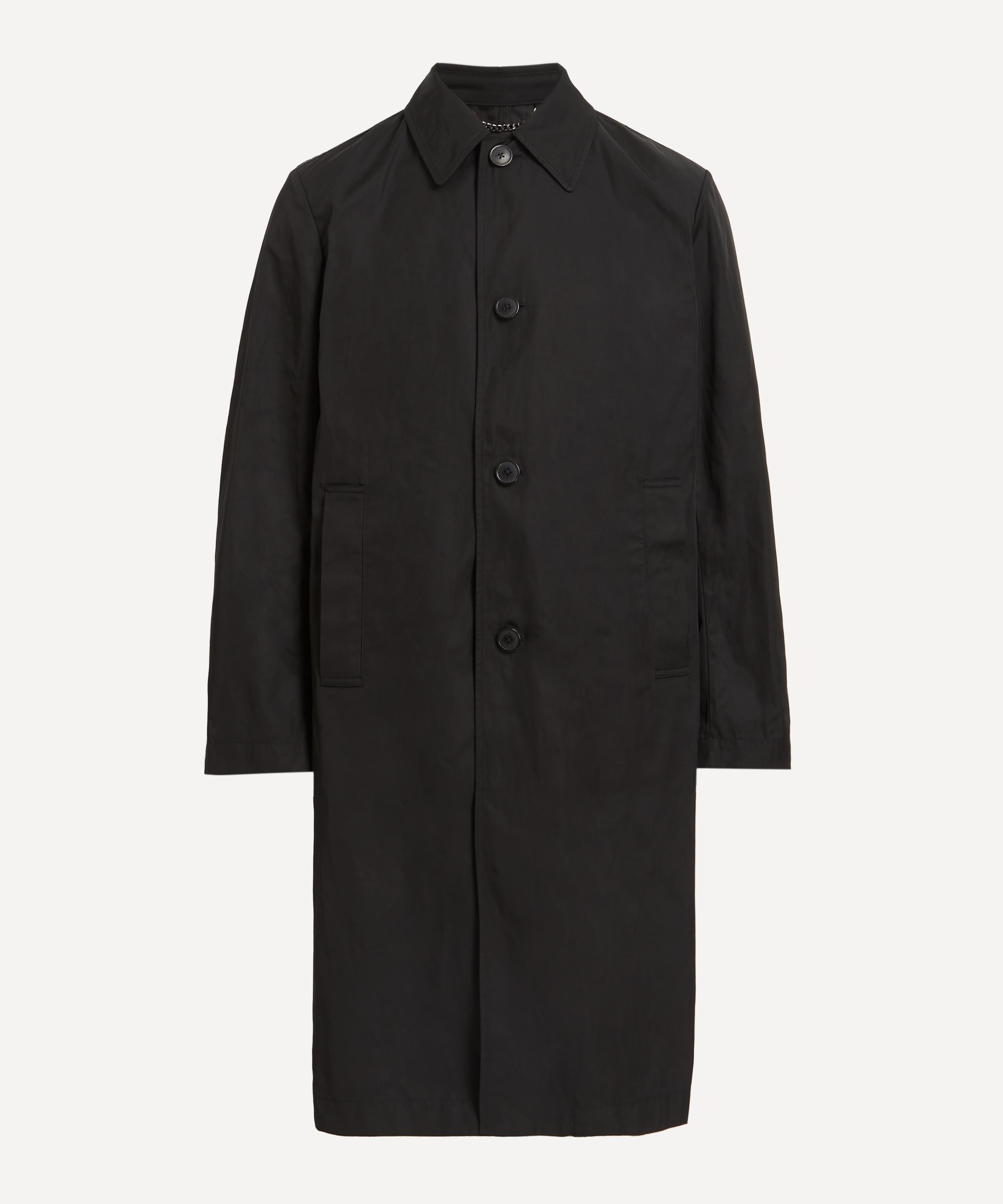 Dries Van Noten - Black Single-Breasted Coat