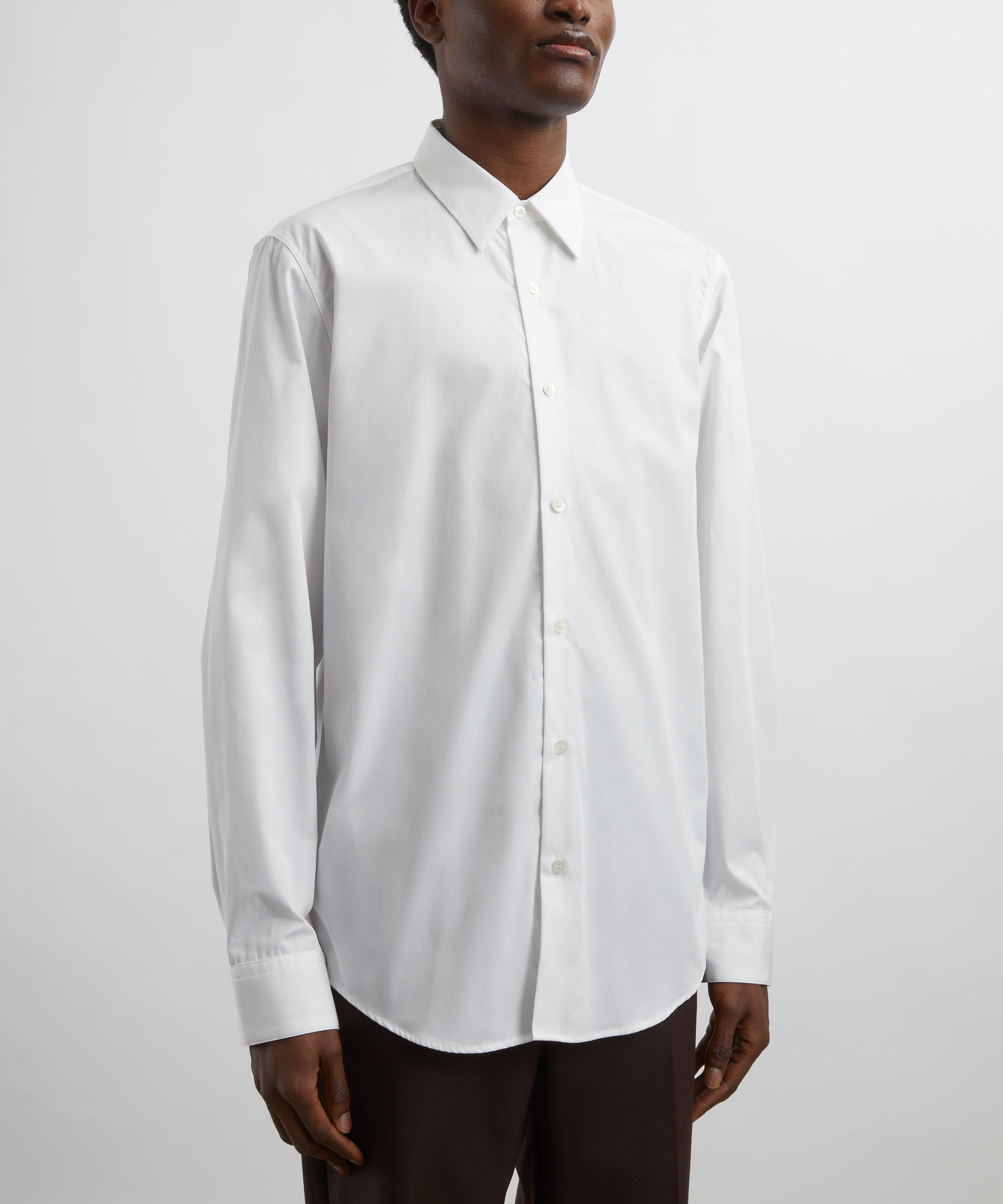 Dries Van Noten - White Cotton Poplin Shirt image number 2