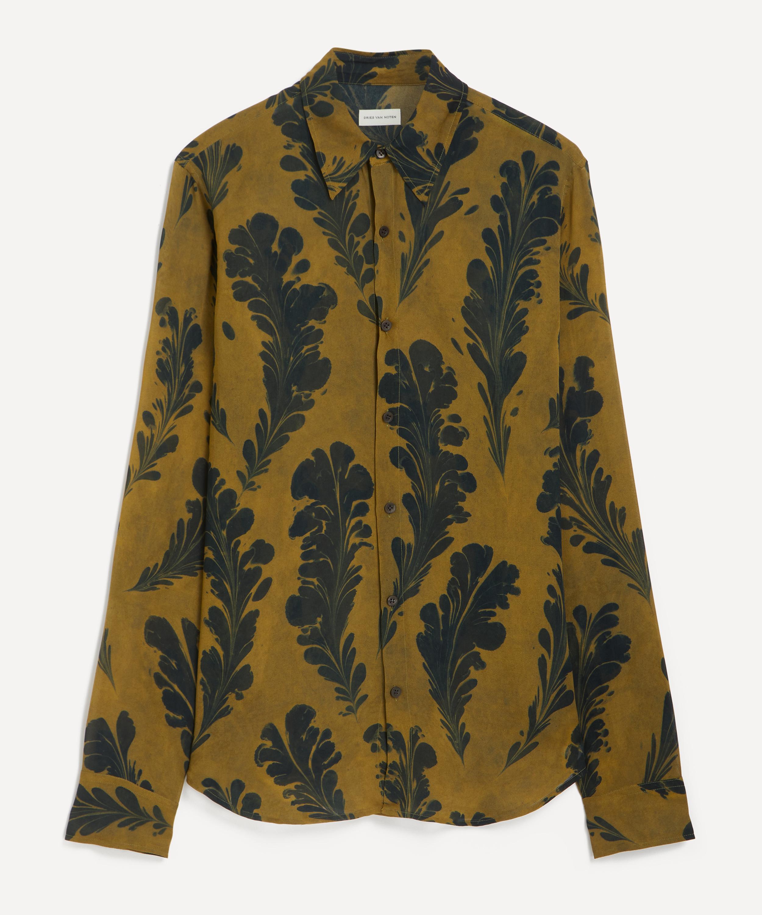 Dries Van Noten - Suminagashi Baroque Tight Fit Shirt