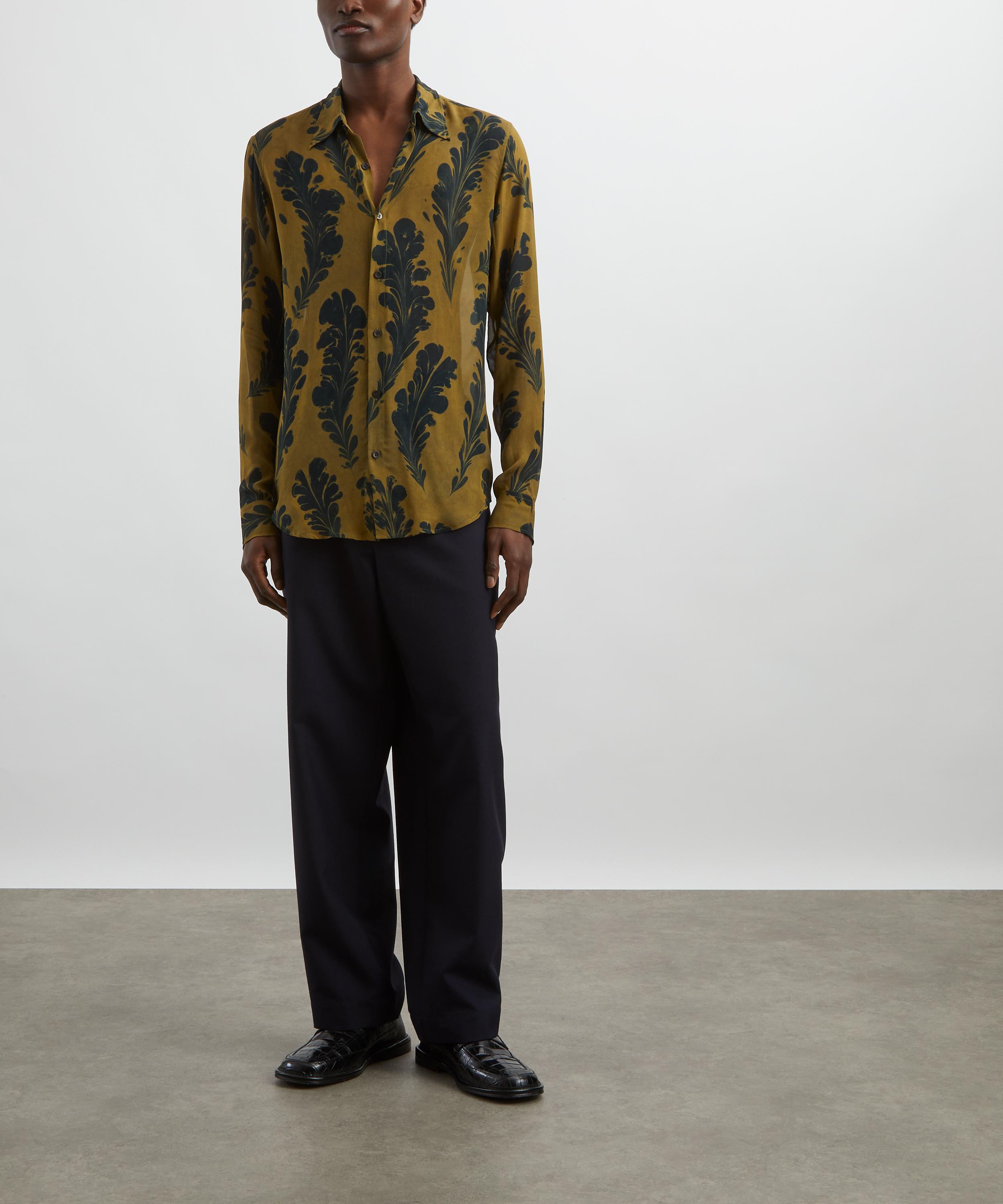 Dries Van Noten - Suminagashi Baroque Tight Fit Shirt image number 1