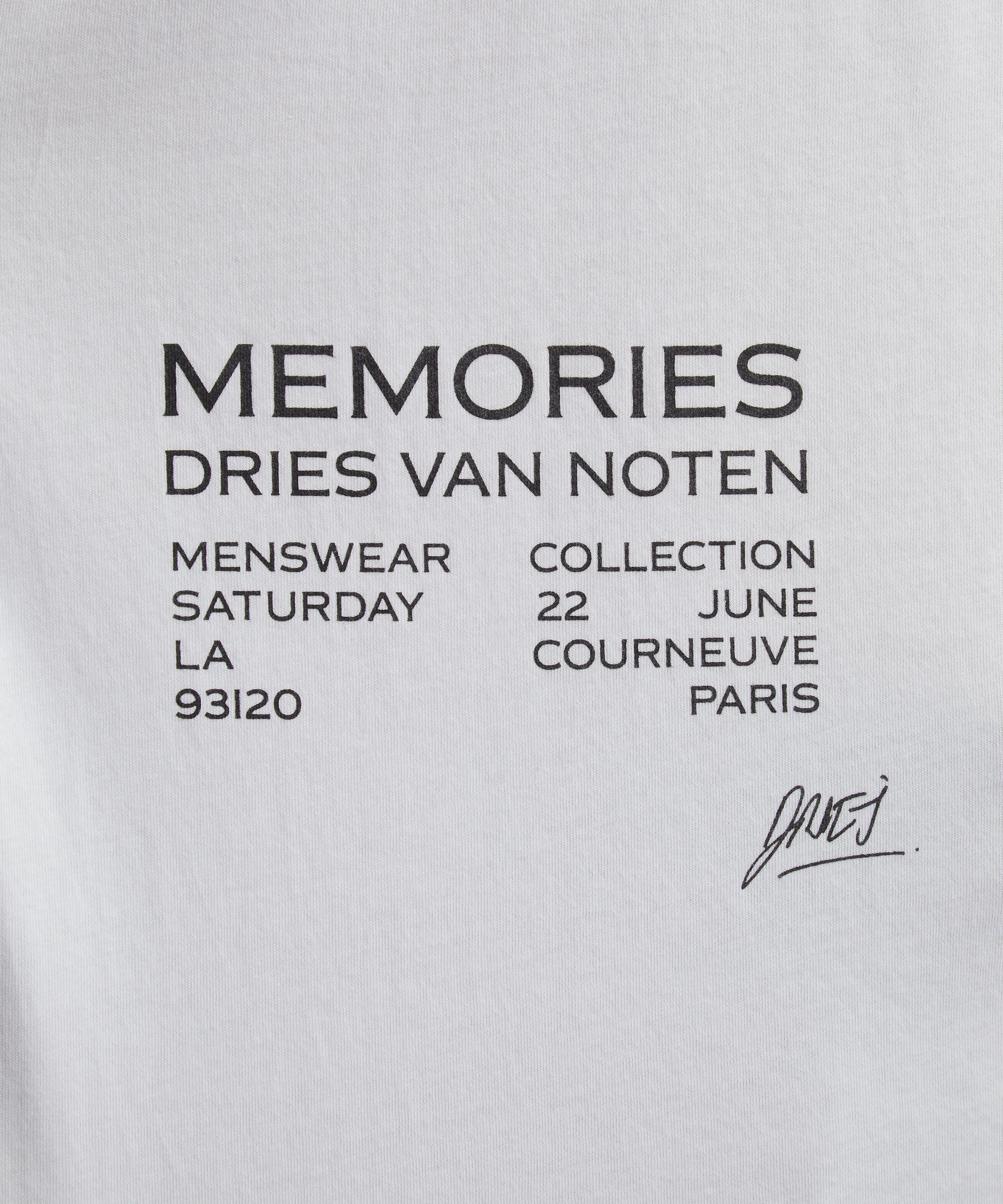 Dries Van Noten - SS25 Show T-Shirt image number 4