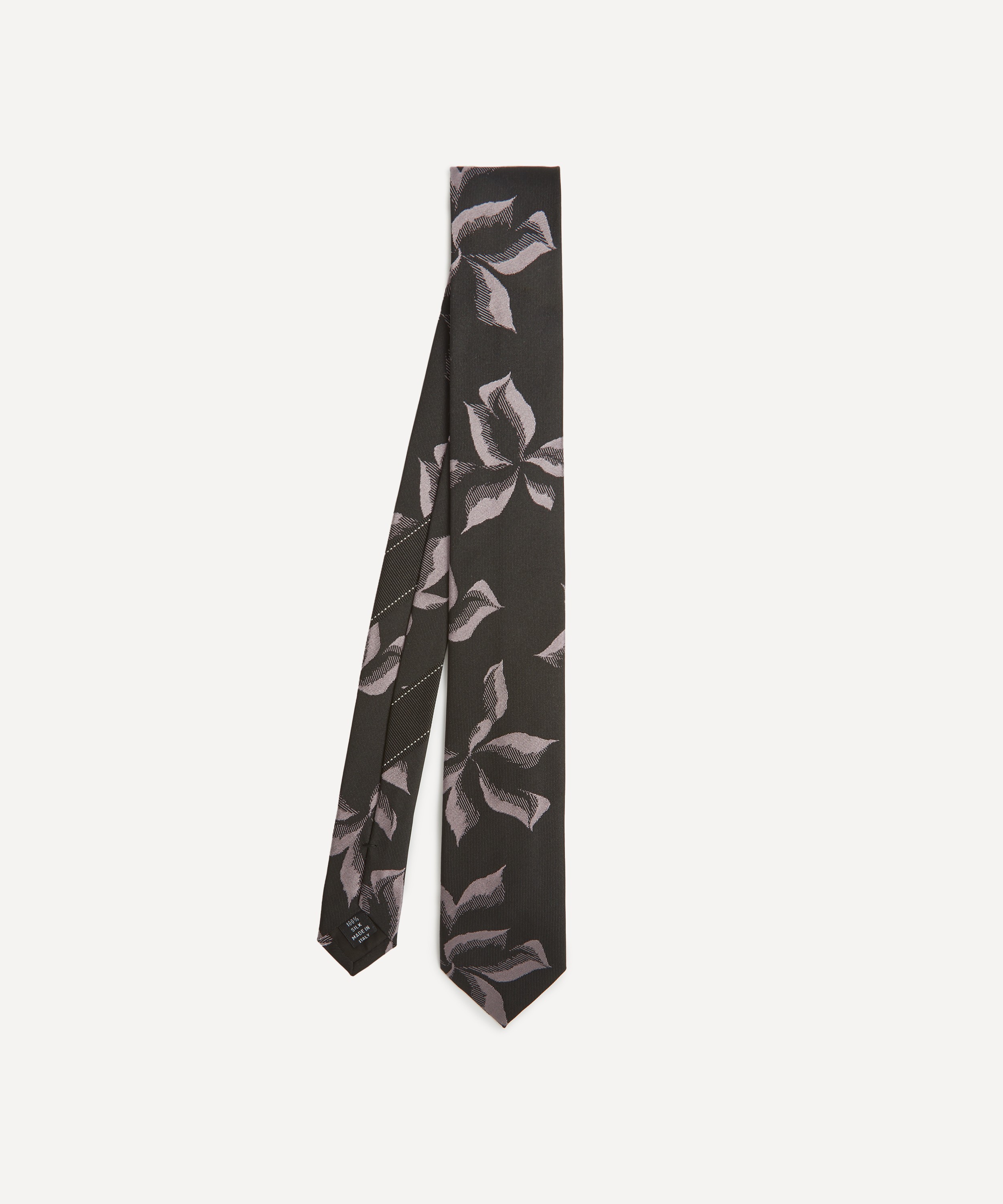 Dries Van Noten - Printed Silk Tie image number 0