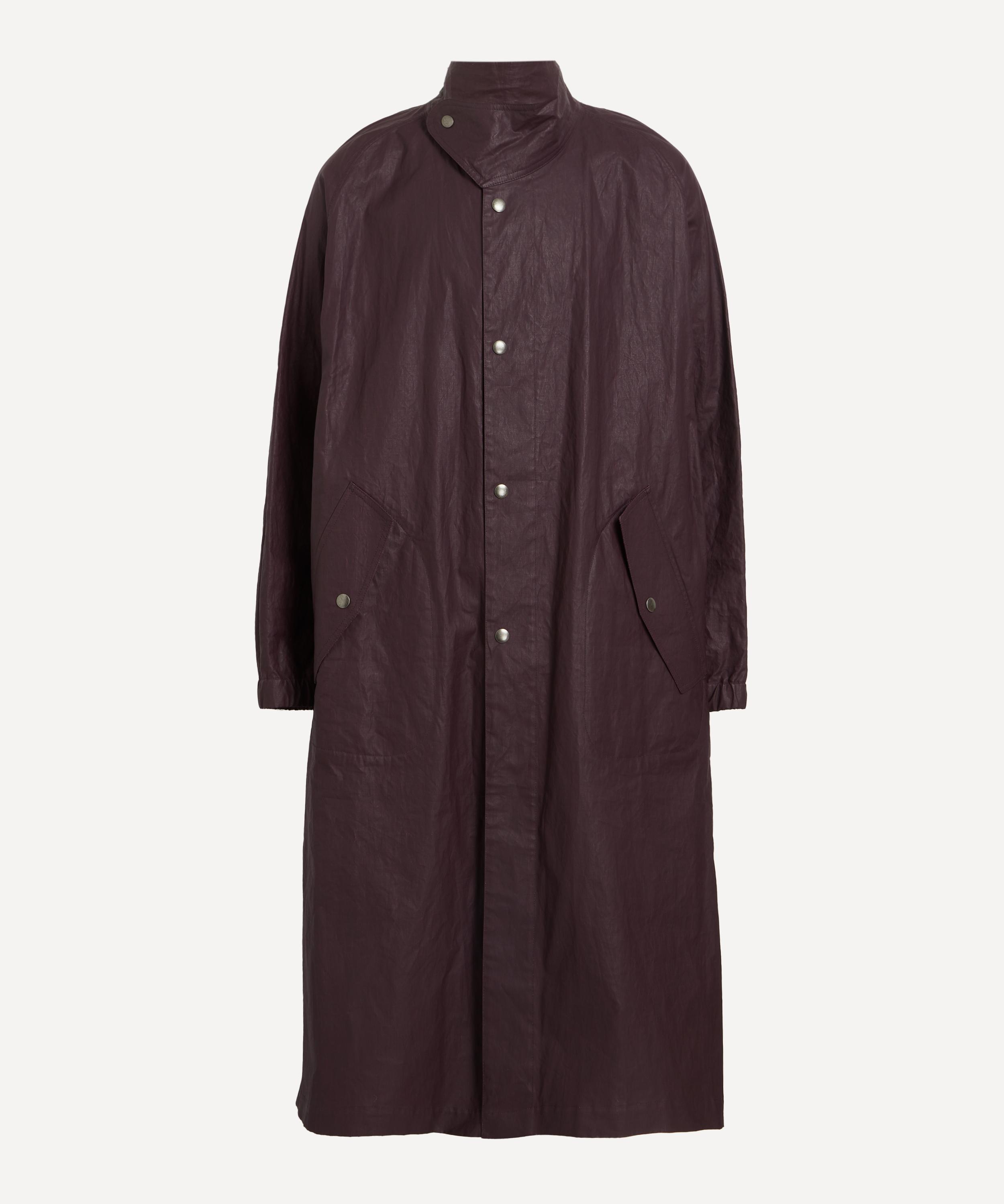 Dries Van Noten - Water-Repellent Linen Parka Coat image number 0