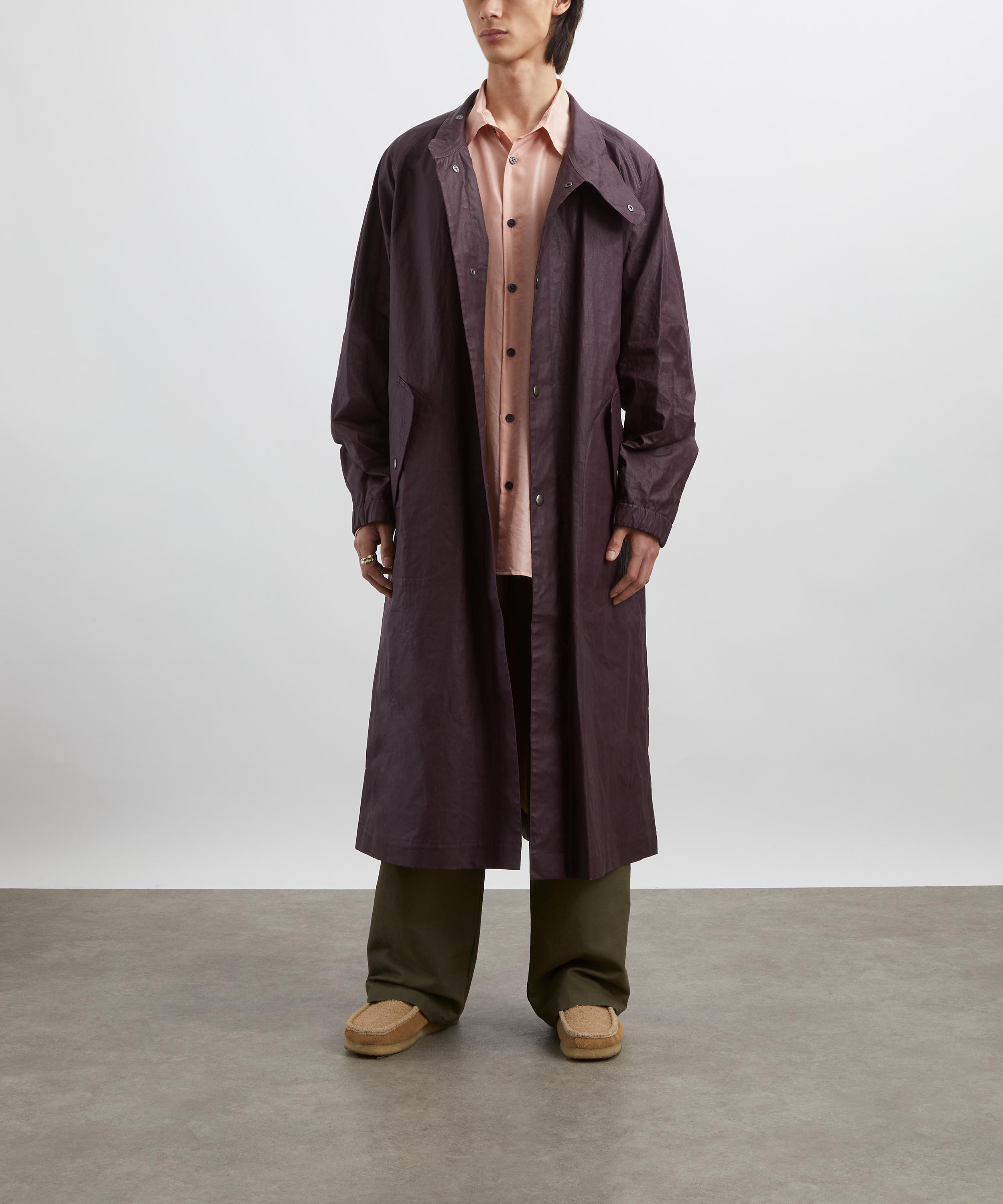 Dries Van Noten - Water-Repellent Linen Parka Coat image number 1