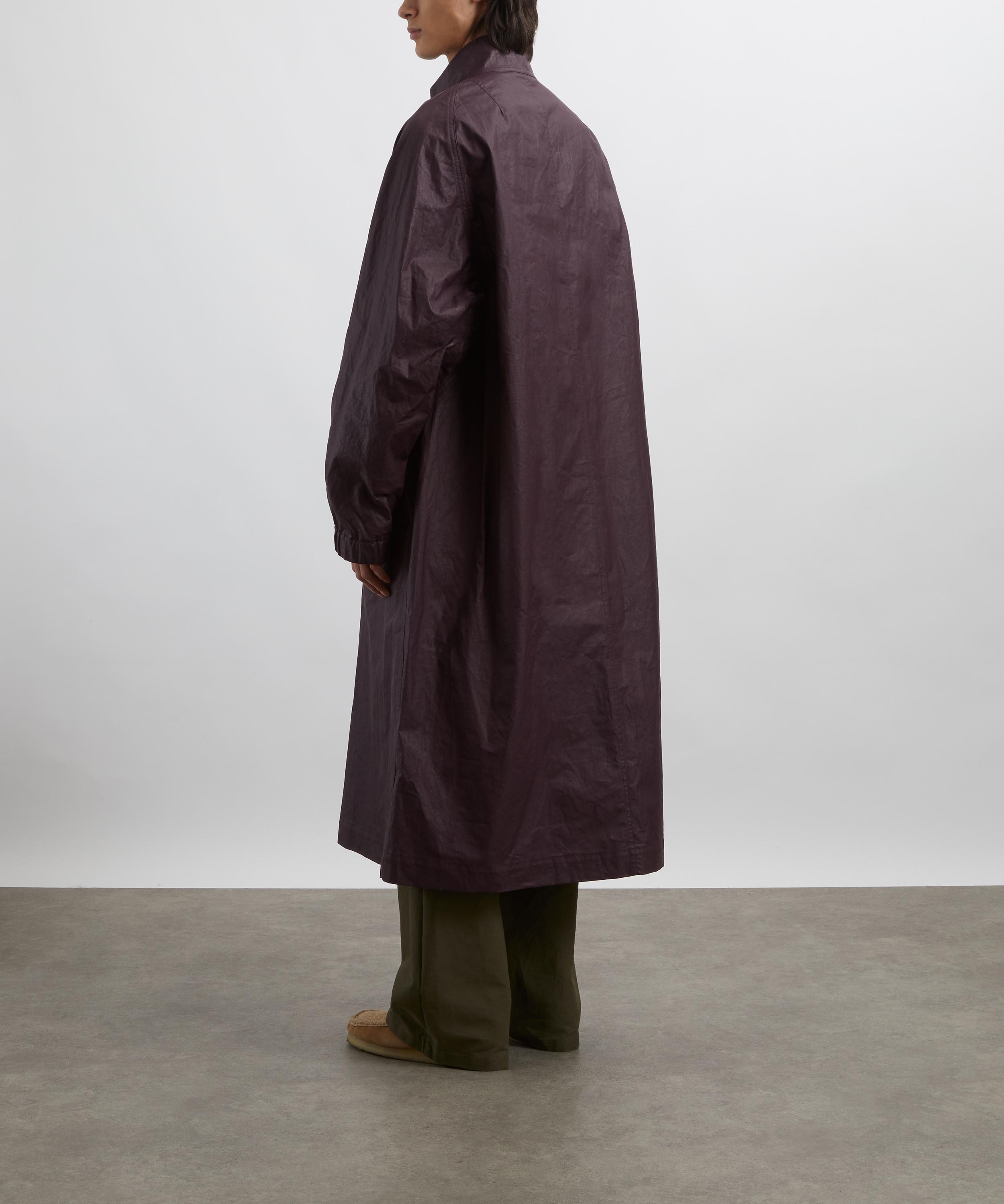 Dries Van Noten - Water-Repellent Linen Parka Coat image number 3